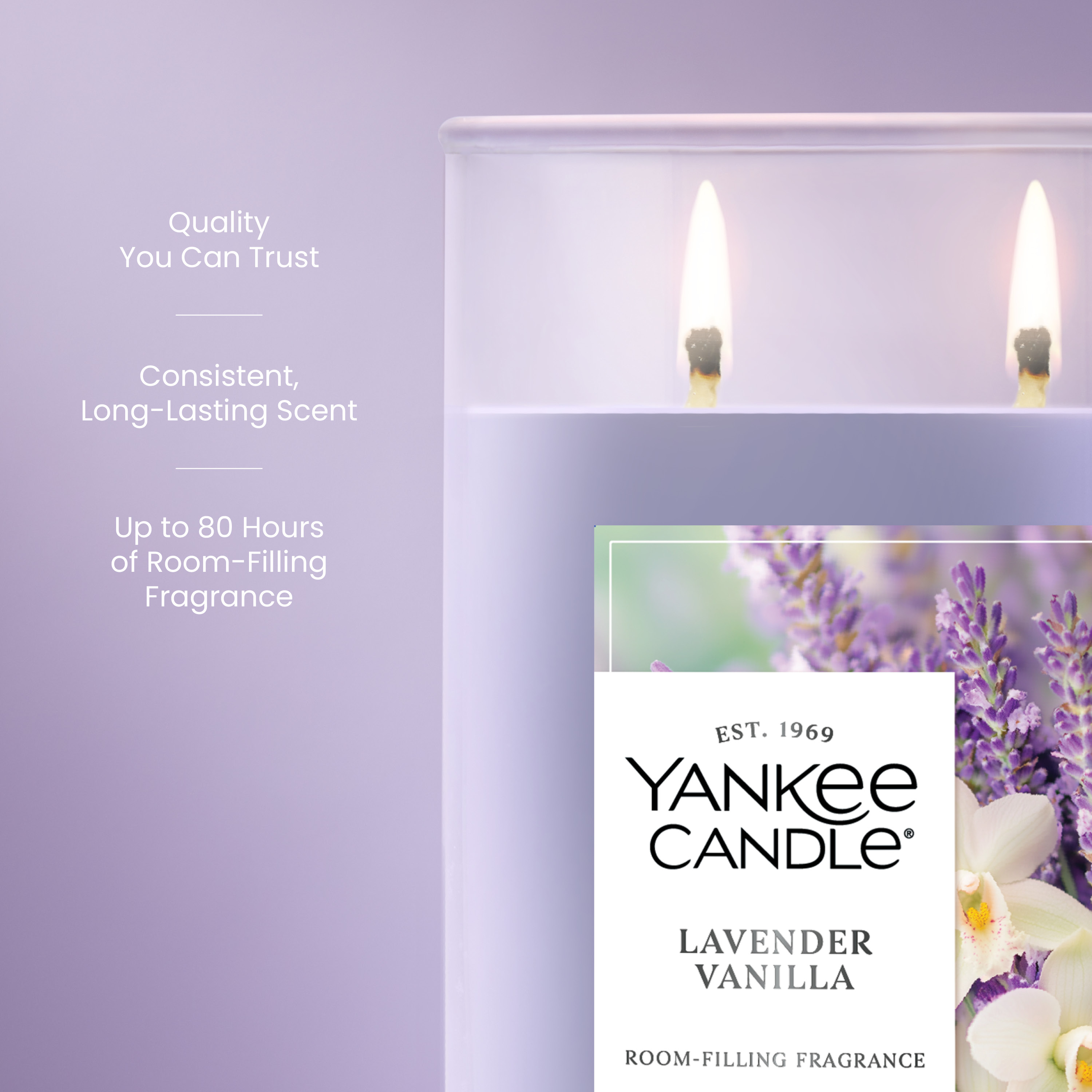 Lavender Vanilla Large Tumbler - Thumbnail 3