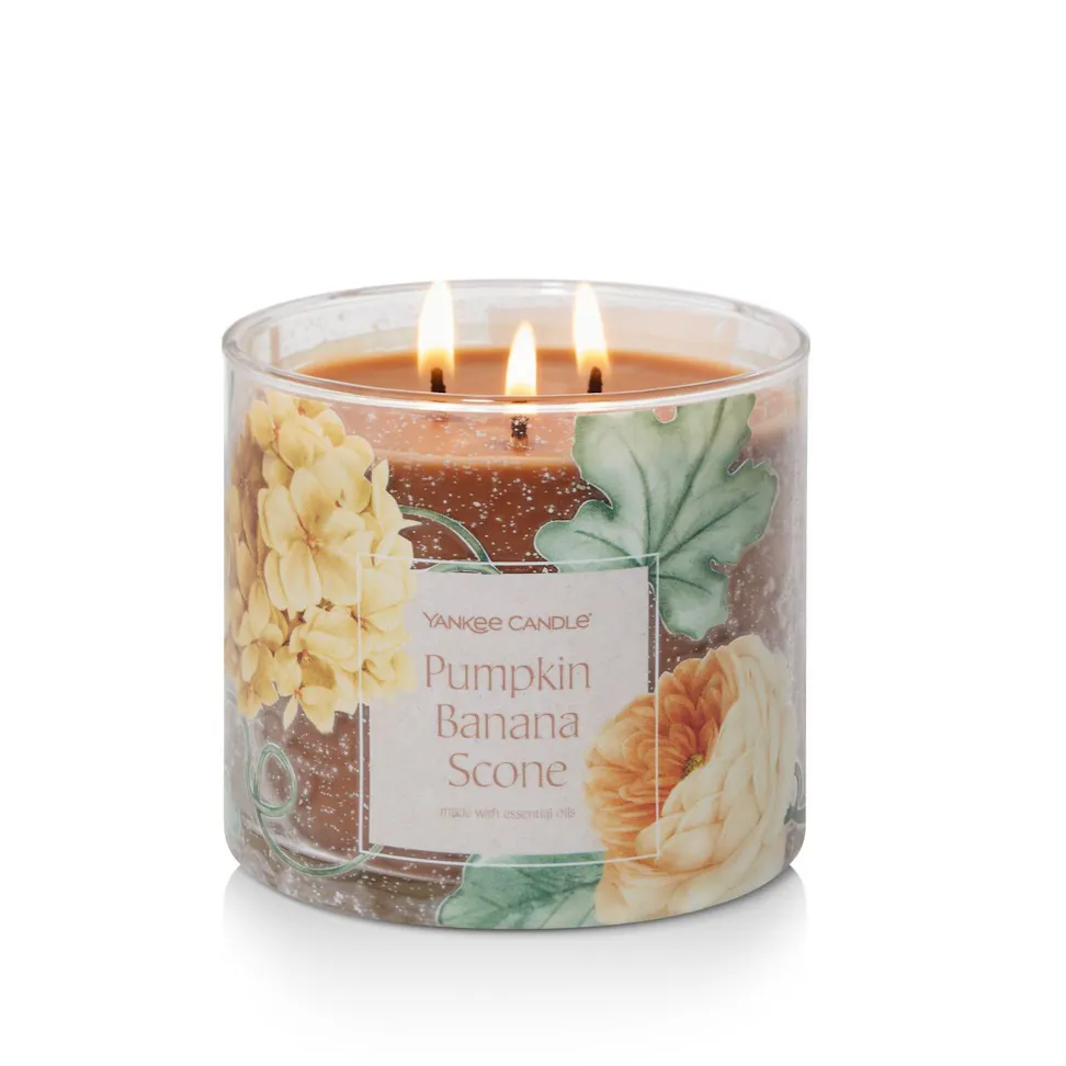 Pumpkin Banana Scone 3-Wick Candle