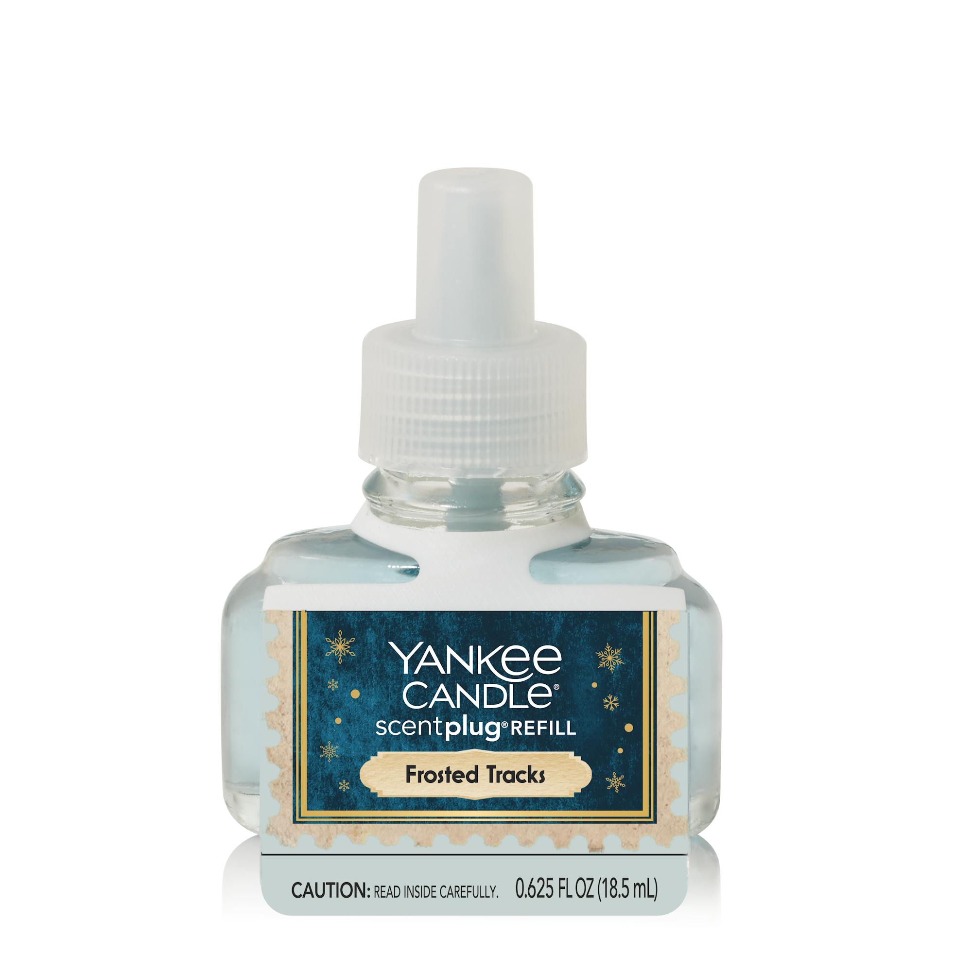 Yankee Candle Frosted Tracks Scentplug Refill, 0.625 Fl oz In Blue