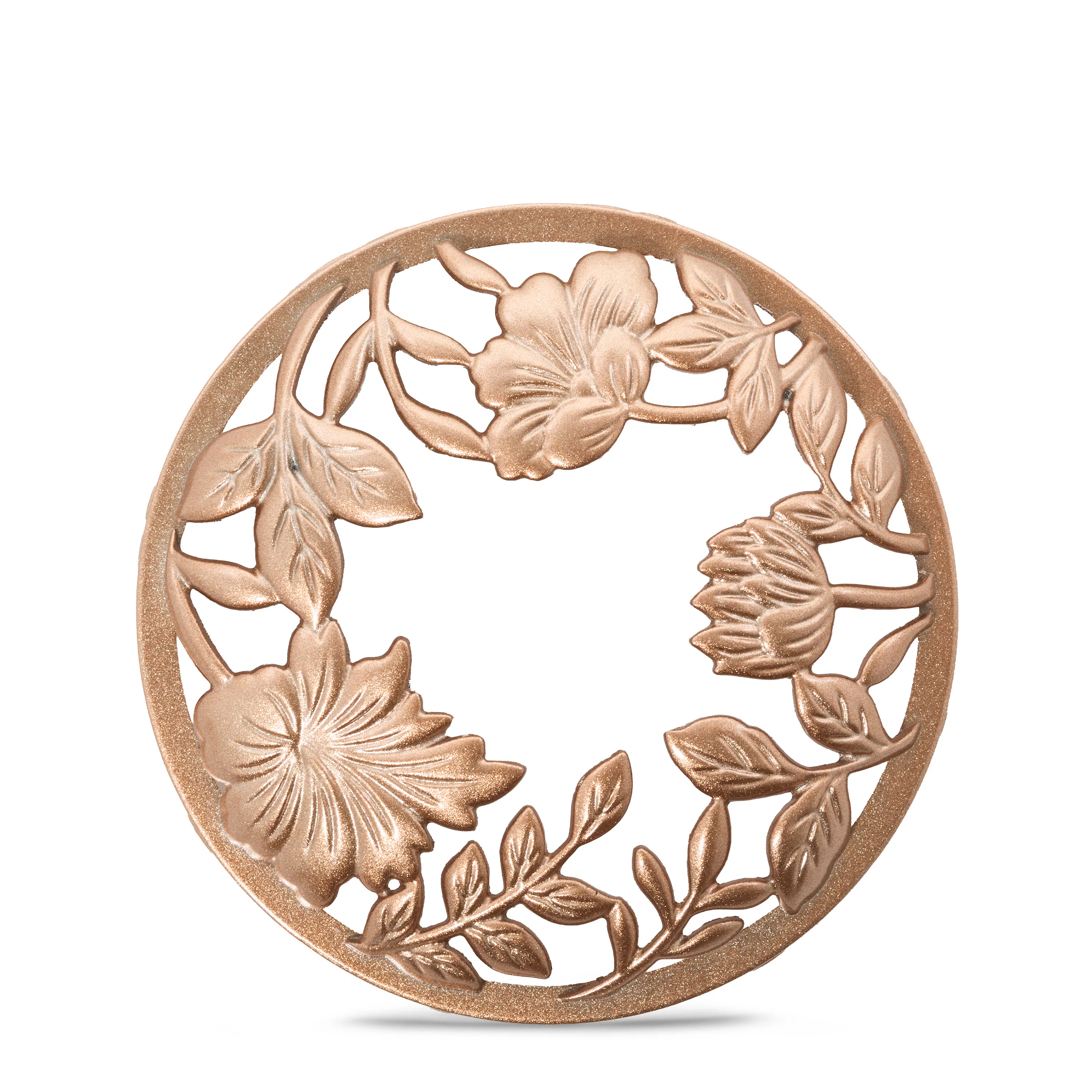 Floral Etch Illuma-Lid® Jar Candle Topper