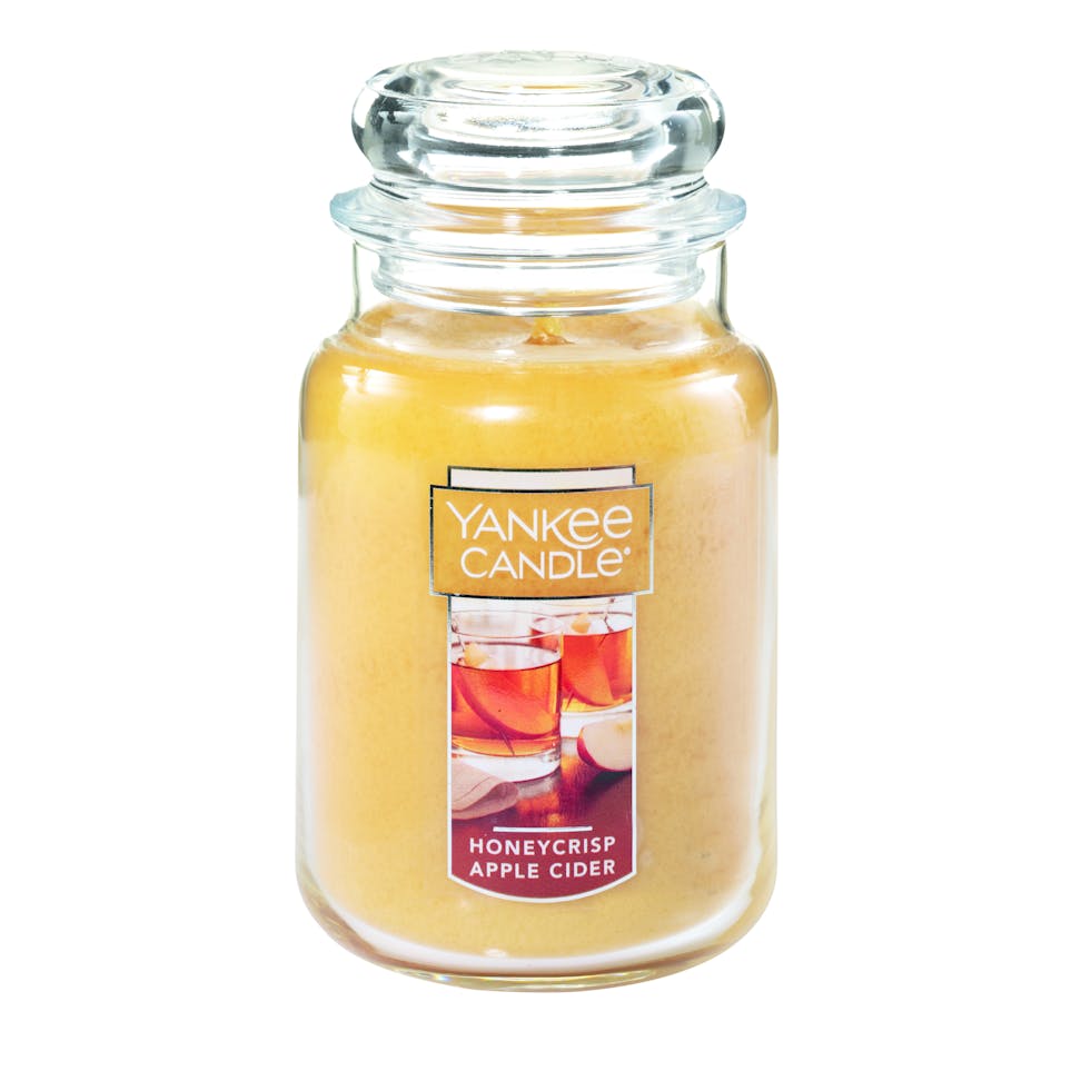 honeycrisp apple cider large jar candles