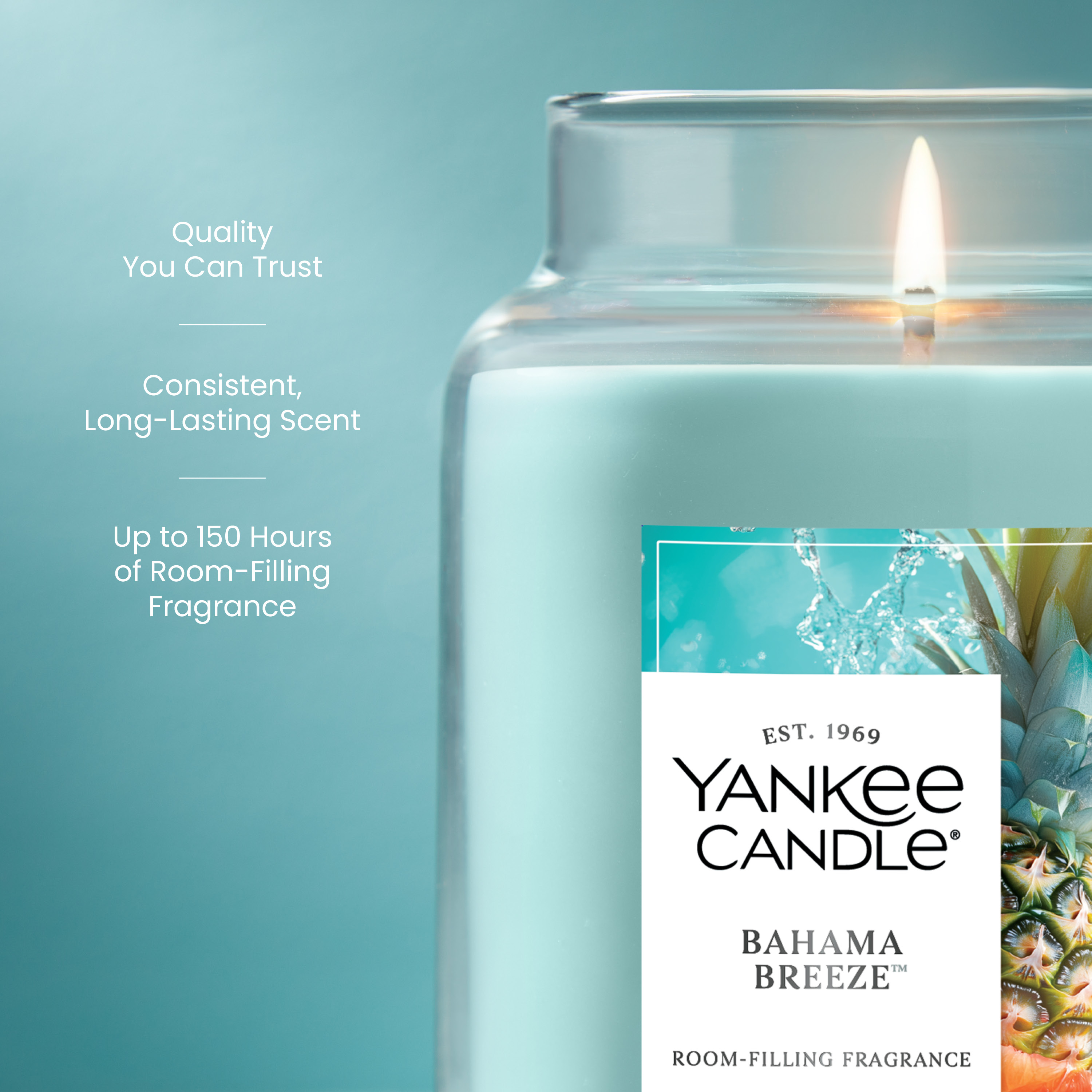 Bahama Breeze Original Large Jar Candle - Thumbnail 3