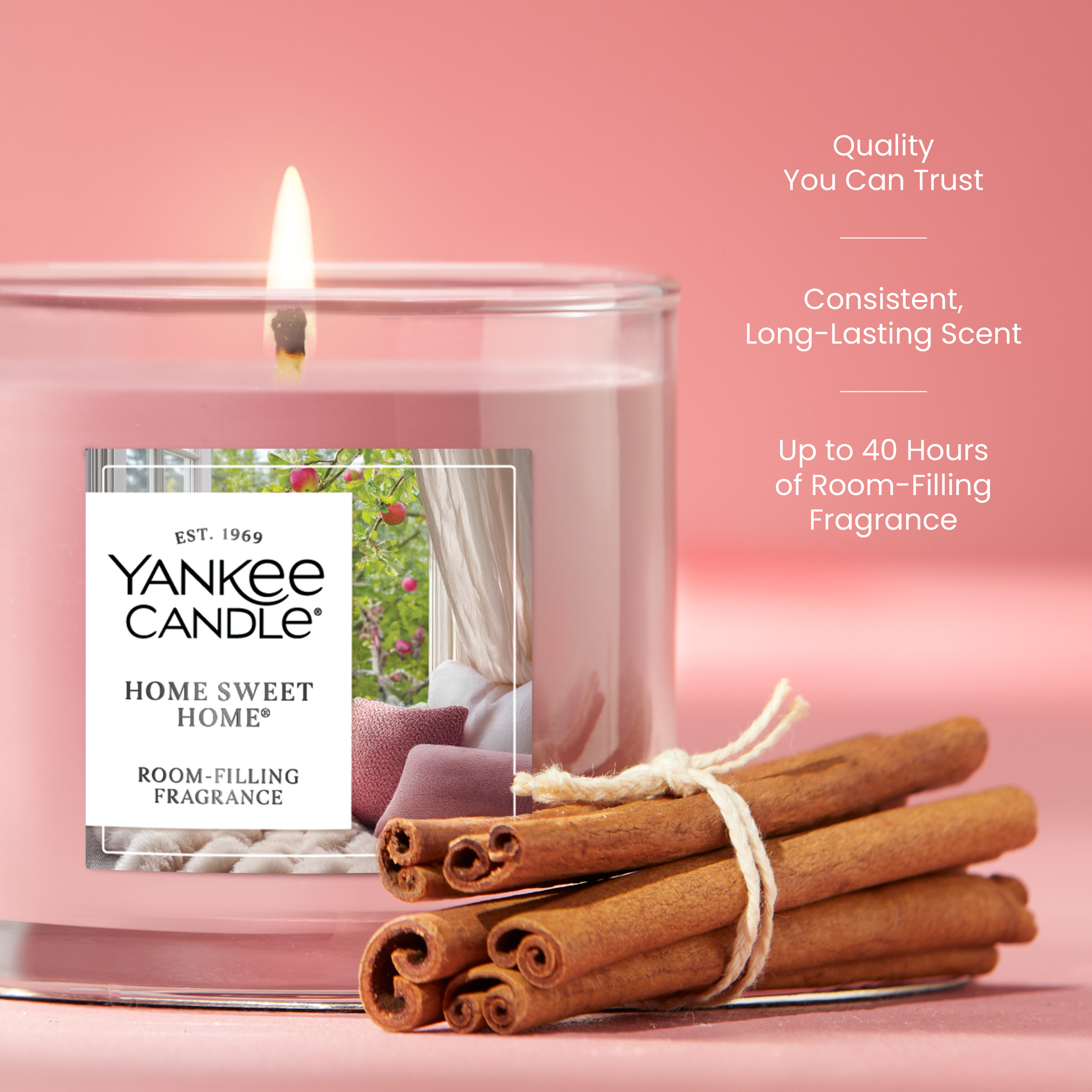 Home Sweet Home Small Tumbler Candle - Thumbnail 3