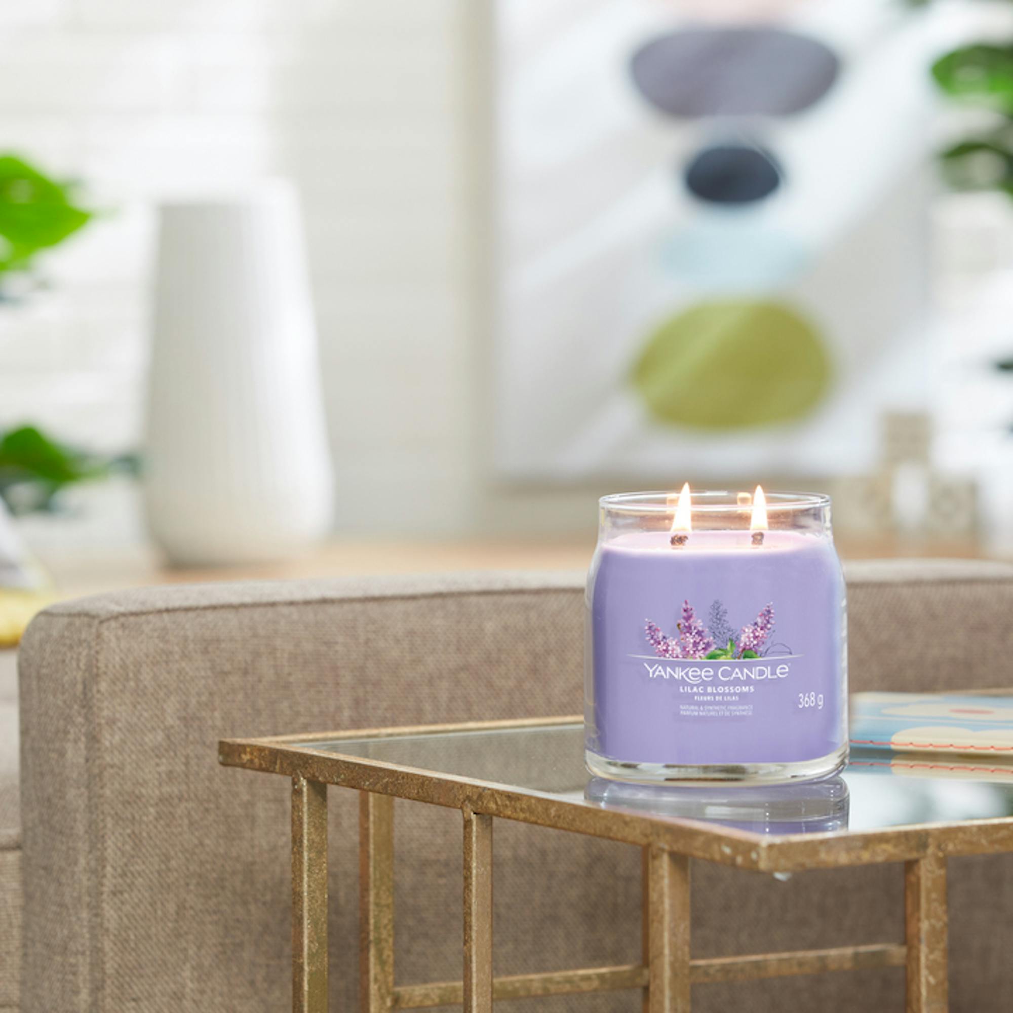 Lilac candles discount