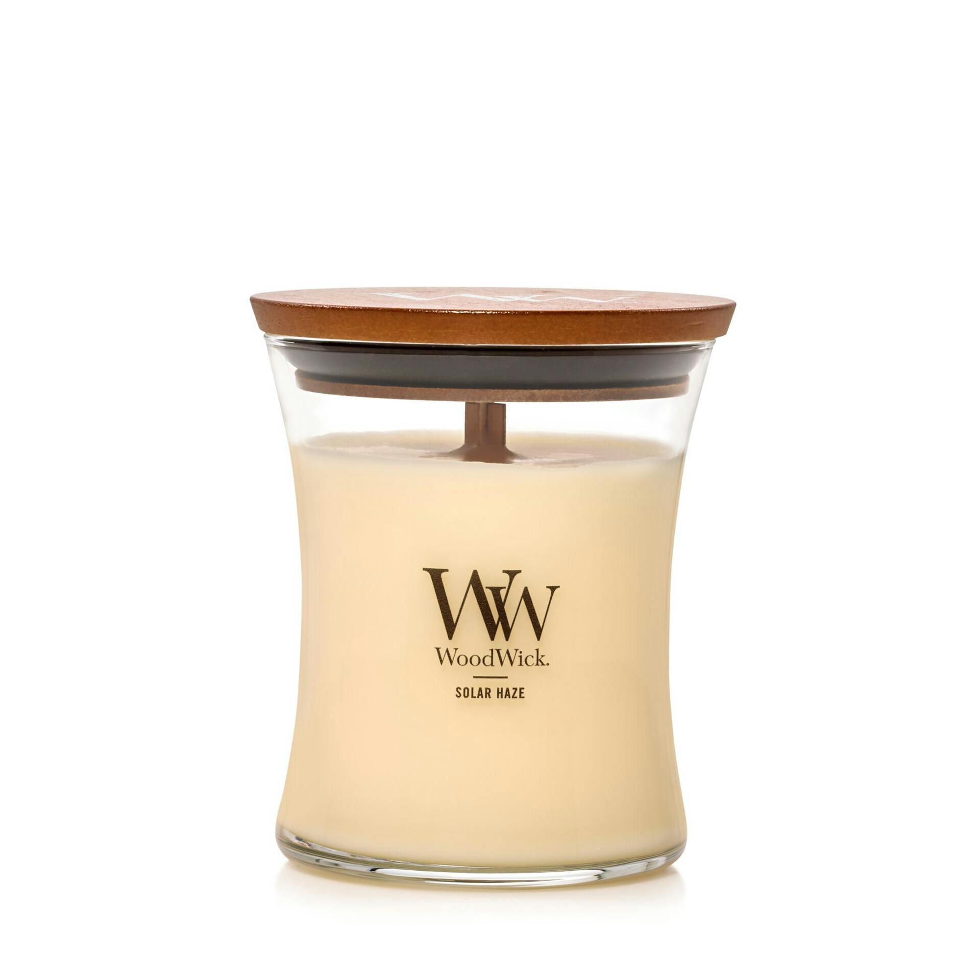 Woodwick Solar Haze Medium Hourglass Candle, 9.7 Oz, Large