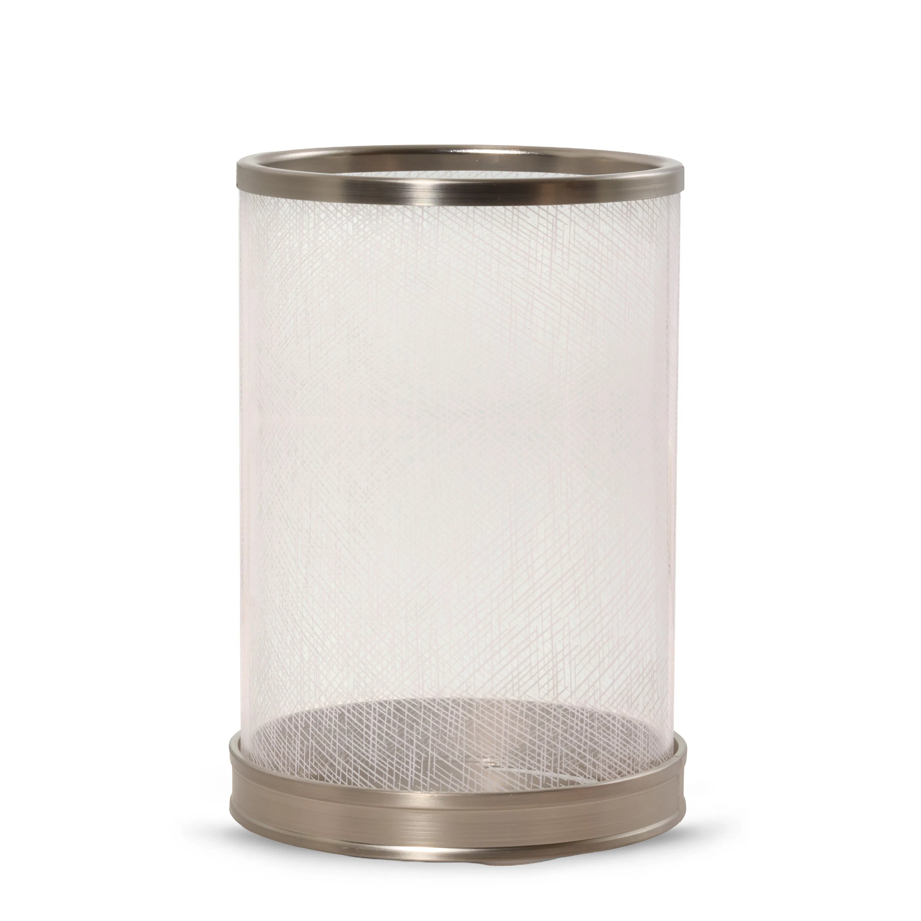 Silver Lining Jar Candle Holder