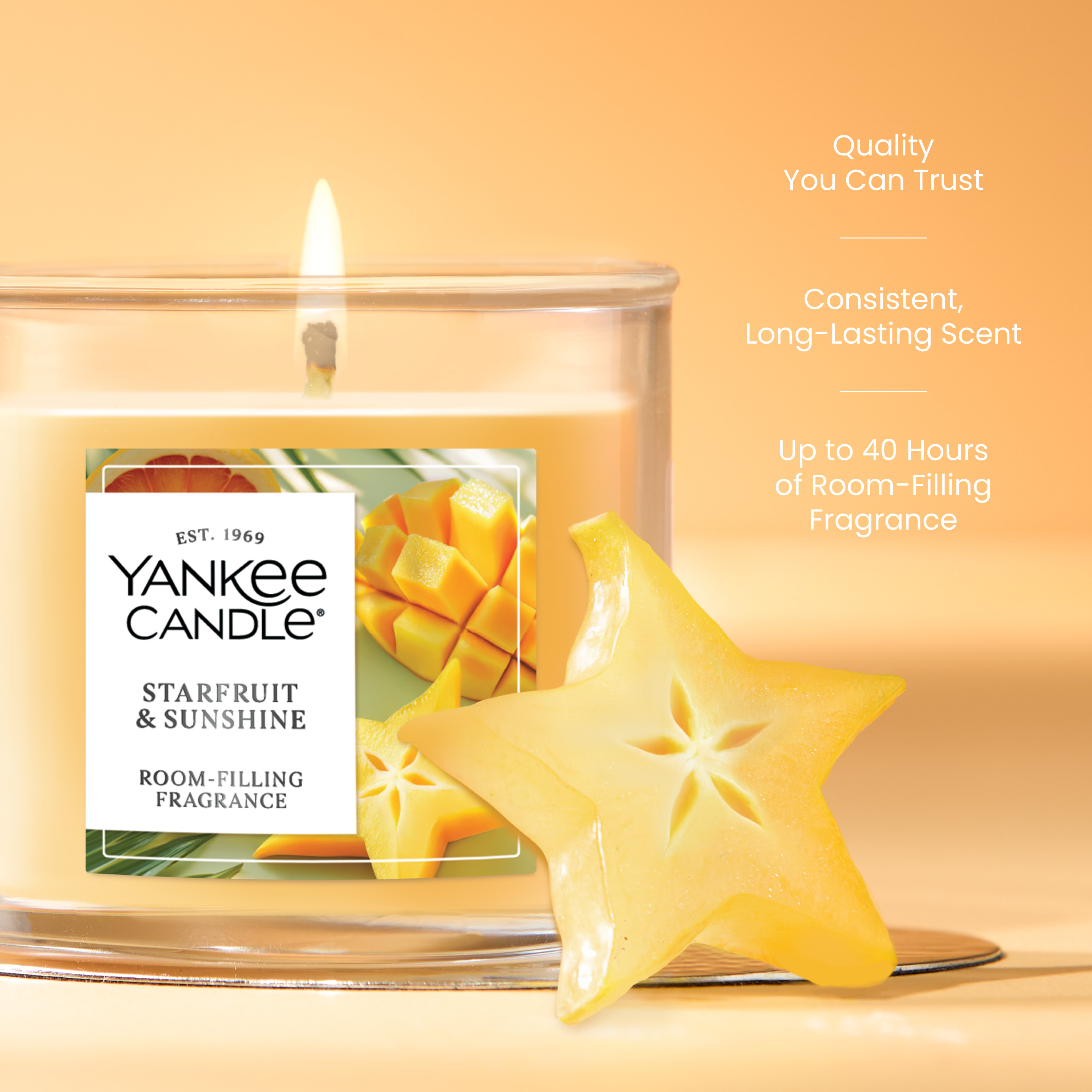 Starfruit & Sunshine Small Tumbler Candle - Thumbnail 3