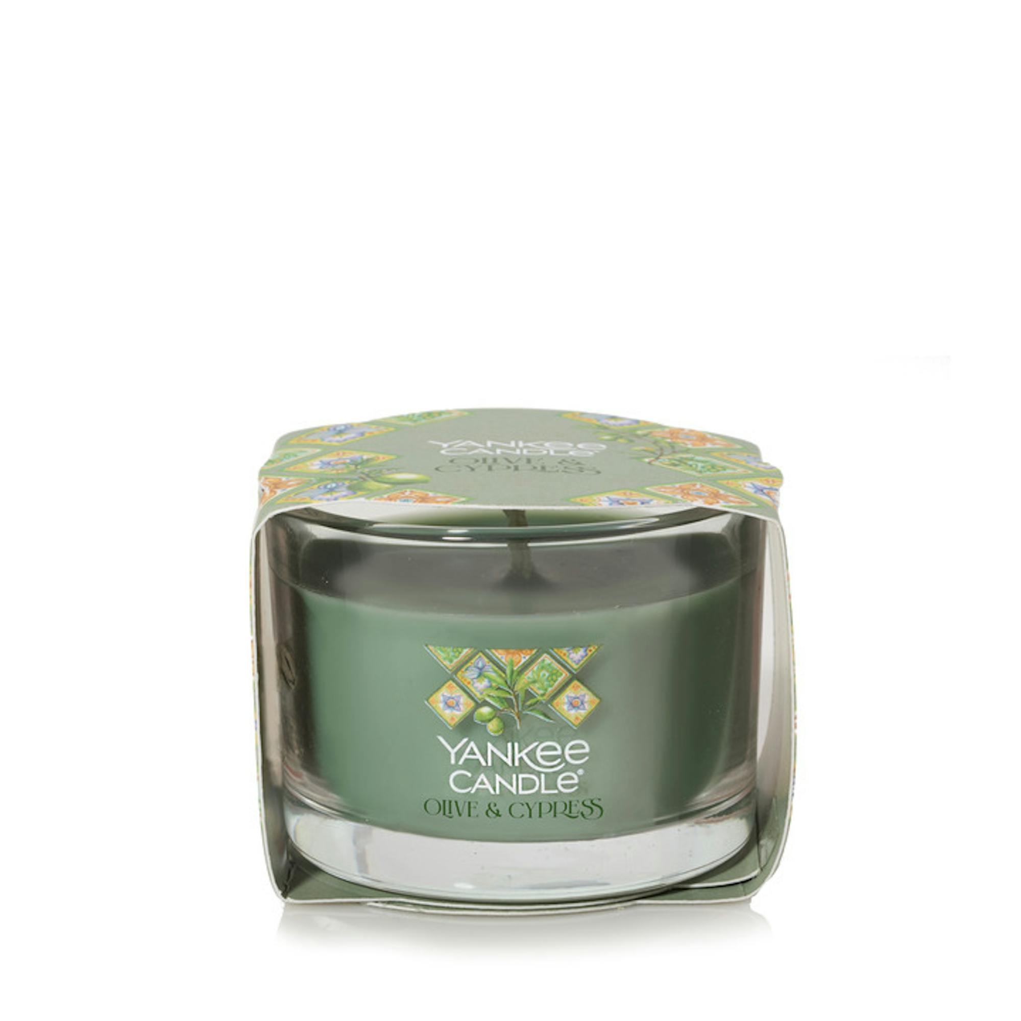 Yankee Candle Olive And Cypress  Minis, 1.3 oz In Green