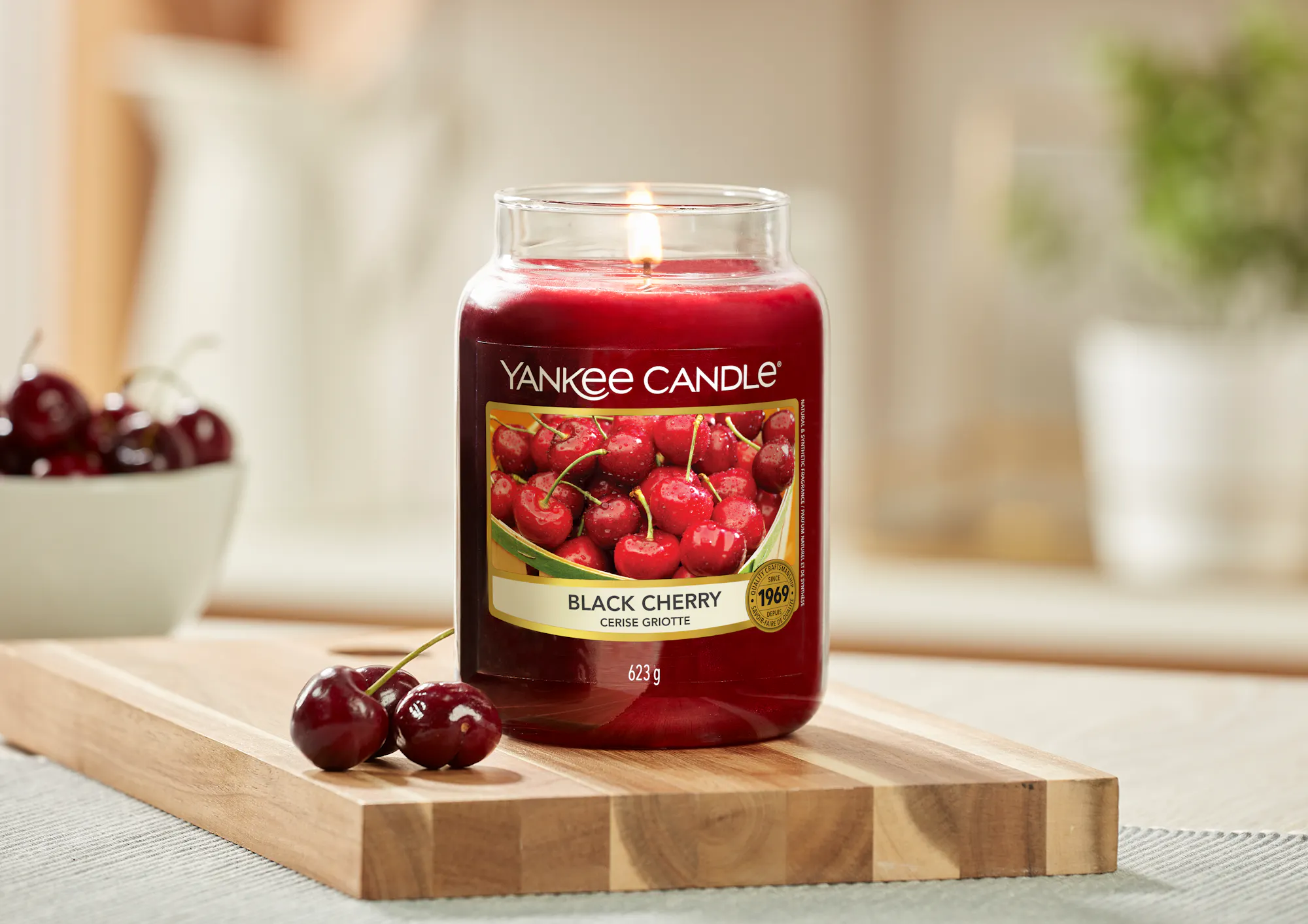 Yankee Candle large jar - Summers Midnight | Bestel hem nu