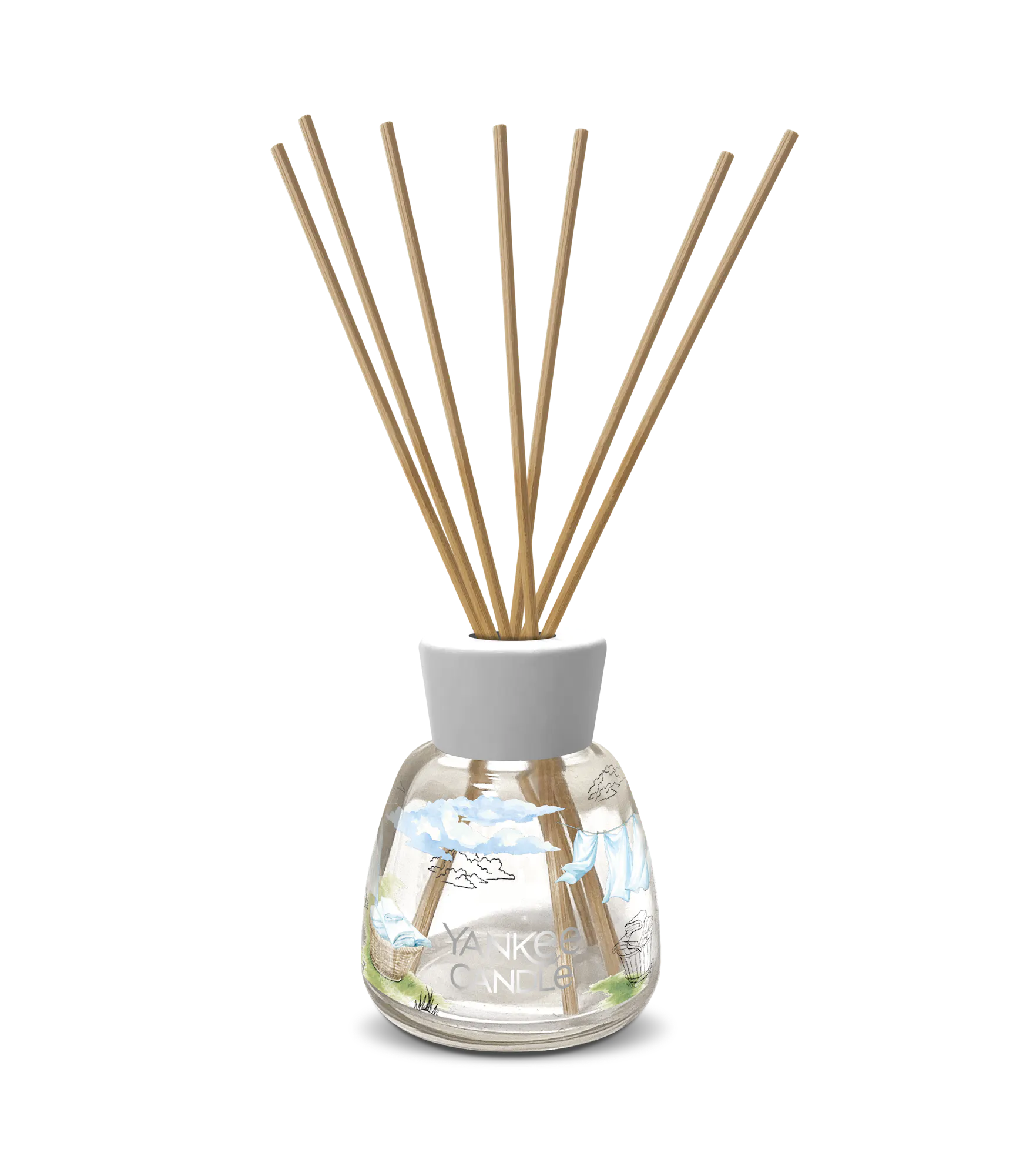 Clean Cotton® Diffusori ambiente Yankee Candle, White | Fresca e pulita Size 7.9cm x 7.9cm x 24.1cm