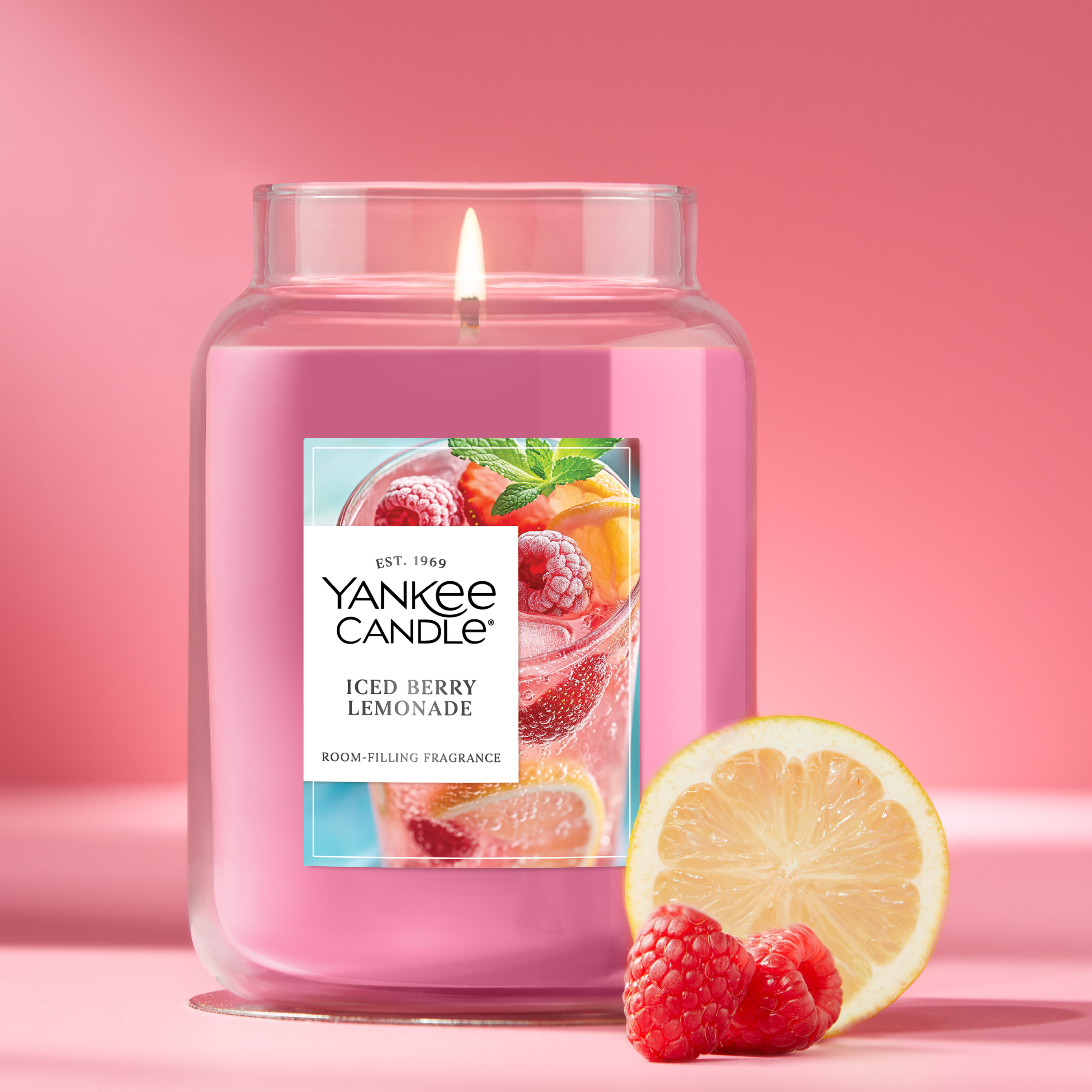 Iced Berry Lemonade Original Jar Candle