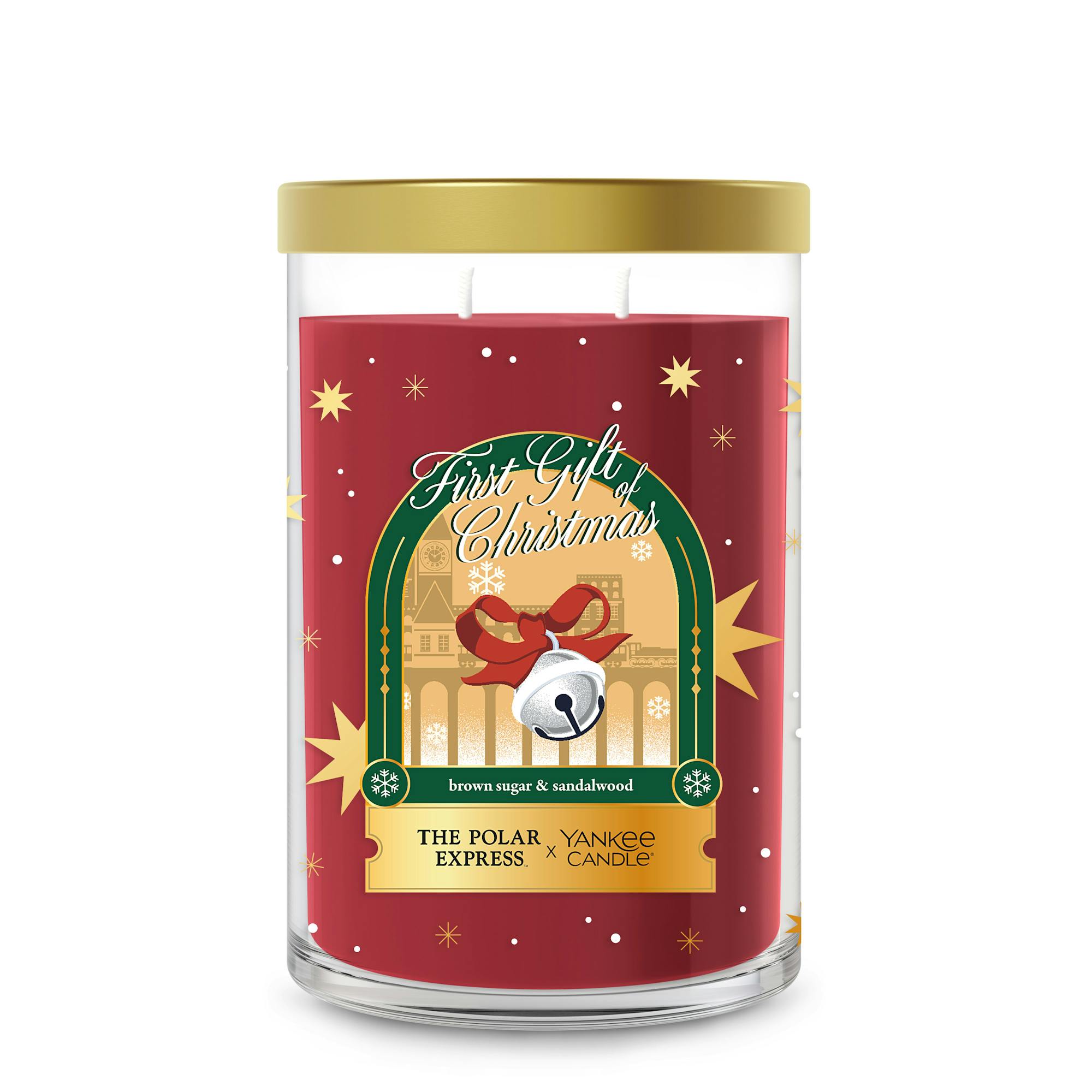 Yankee Candle First Gift Of Christmas Large Tumbler Candle, 20 oz In Red