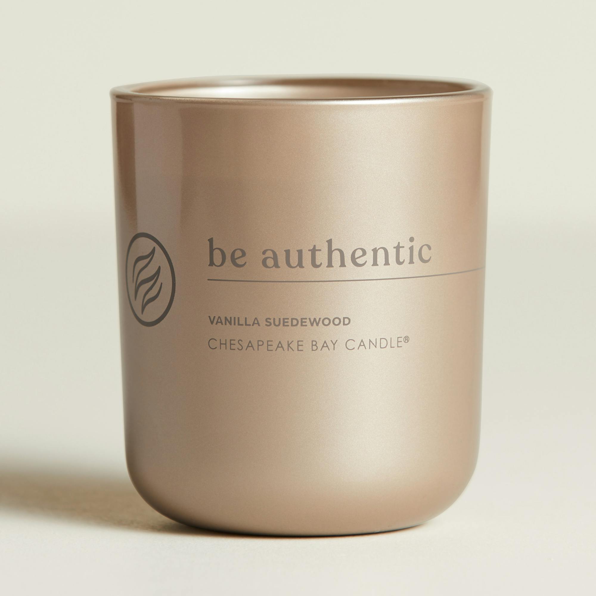 Chesapeake Bay Candle Be Authentic: Embrace Your True Self (vanilla Suedewood) Intentions Collection