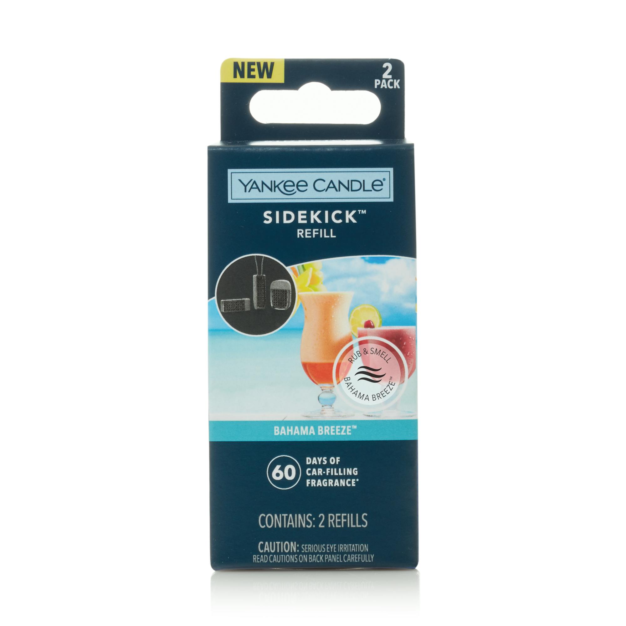 Yankee Candle Bahama Breeze Sidekick 2-pack Fragrance Refills, 1 oz