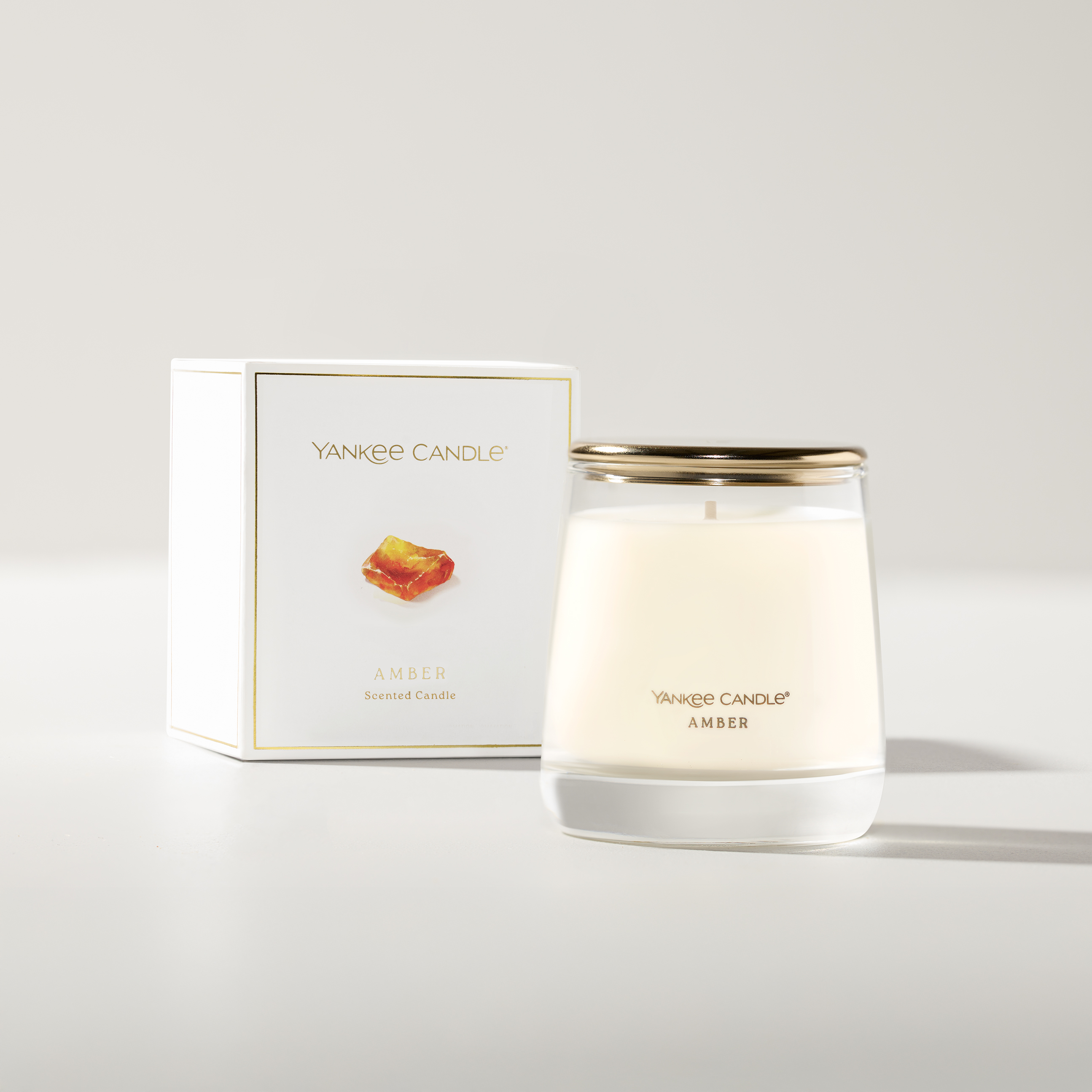 Amber Premium Single Wick 7oz Candle