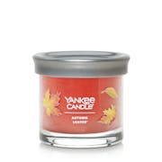 autumn leaves signature small tumbler candle with lid