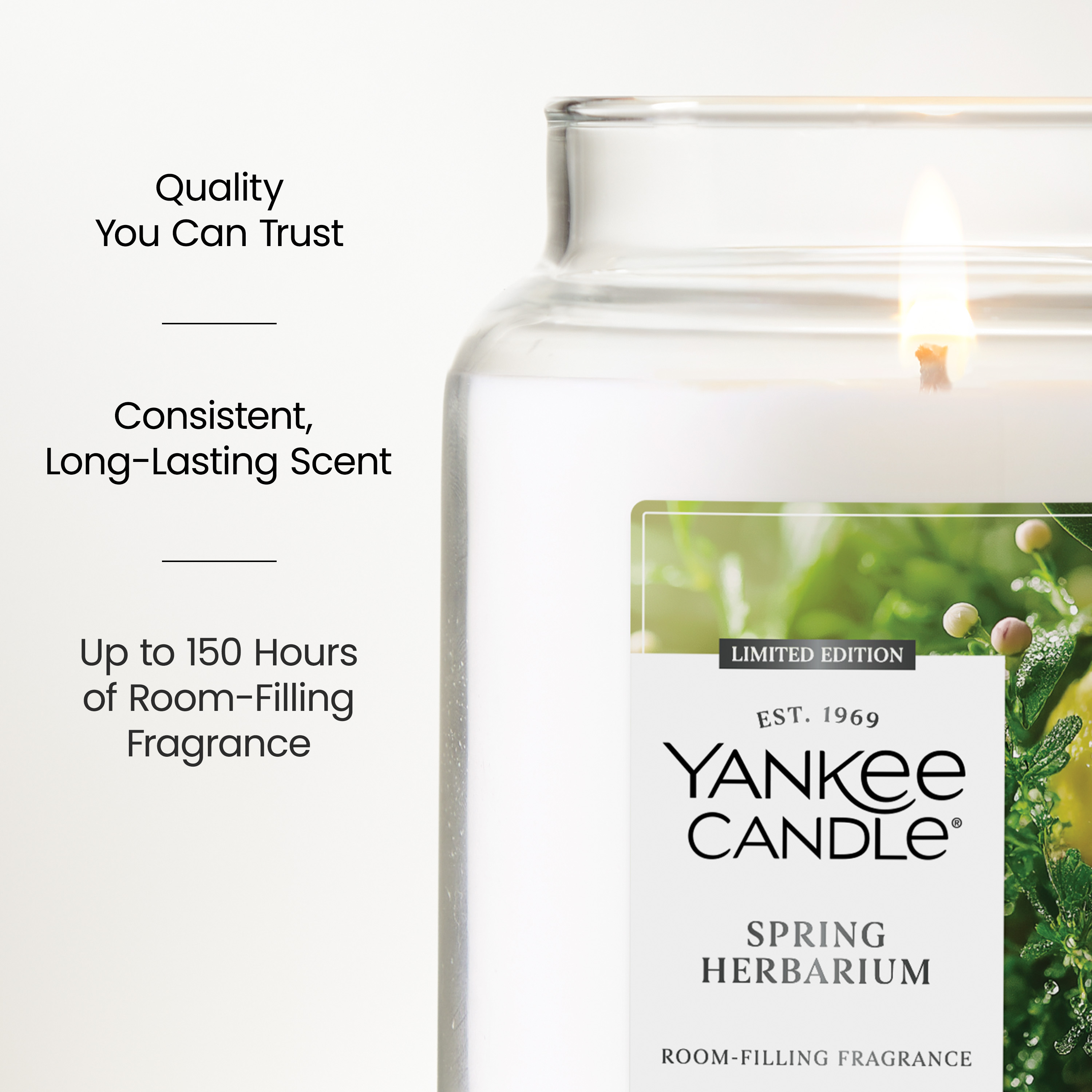 Spring Herbarium Original Large Jar Candle - Thumbnail 5