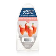 White Strawberry Bellini wax melt surfboard