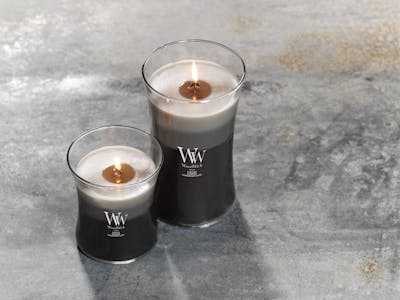 UNION ビンディング TRILOGY WARM GARY M Warm Woods Trilogy WoodWick® Large Hourglass Trilogy Candle