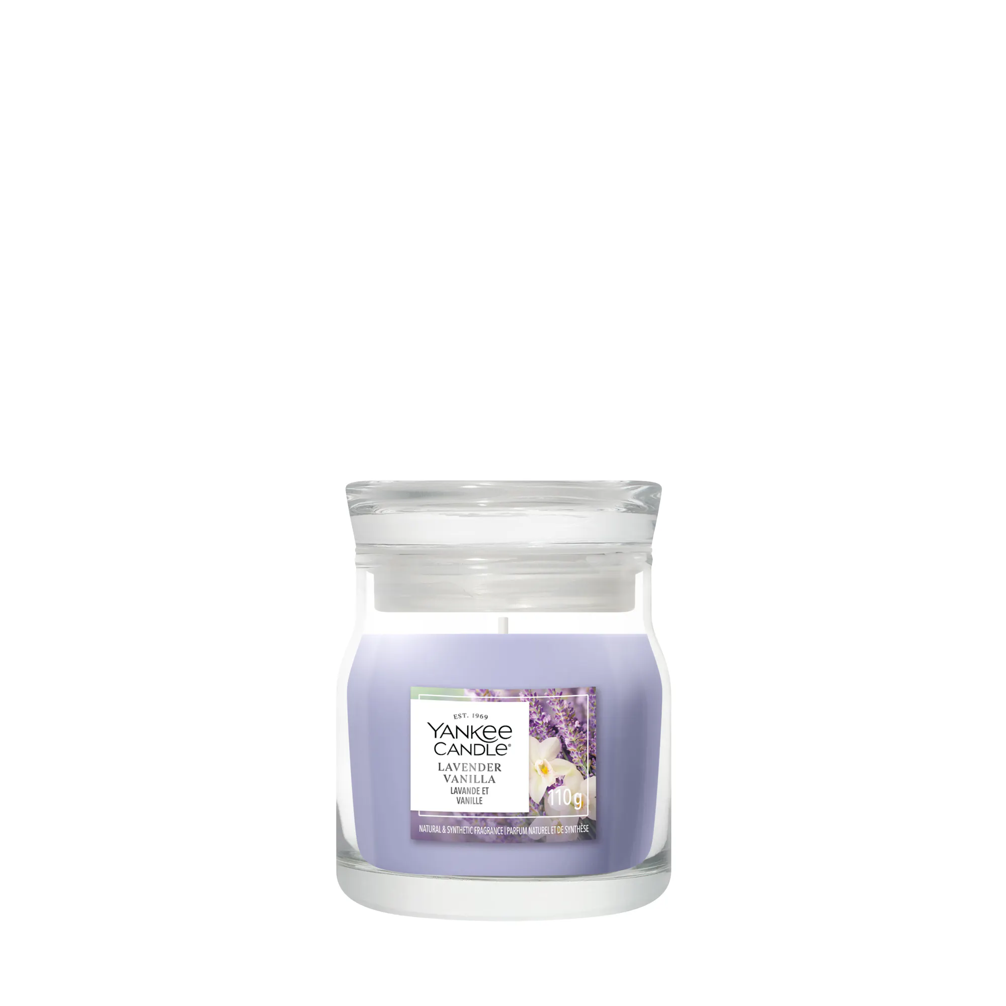 Lavender Vanilla Candle Yankee Candle, Purple | Floral