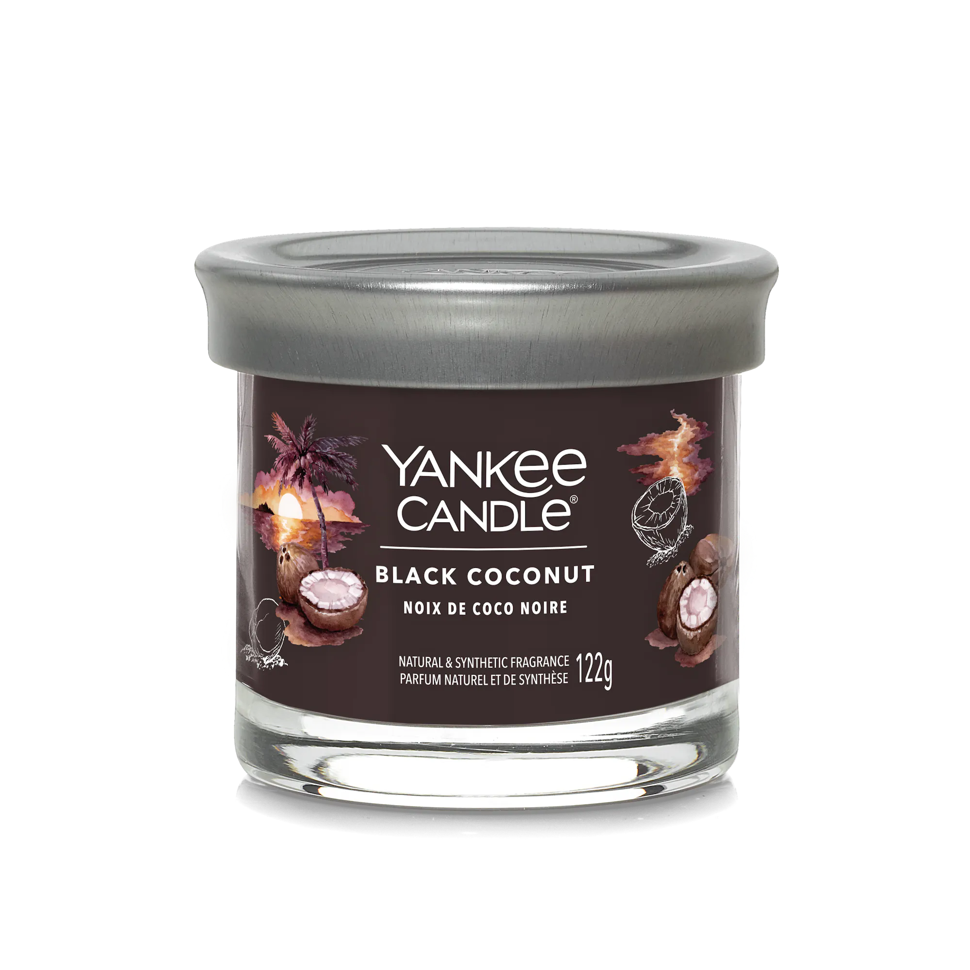 Black Coconut Candle Yankee Candle, 8.0 cm x 7.6cm | Floral