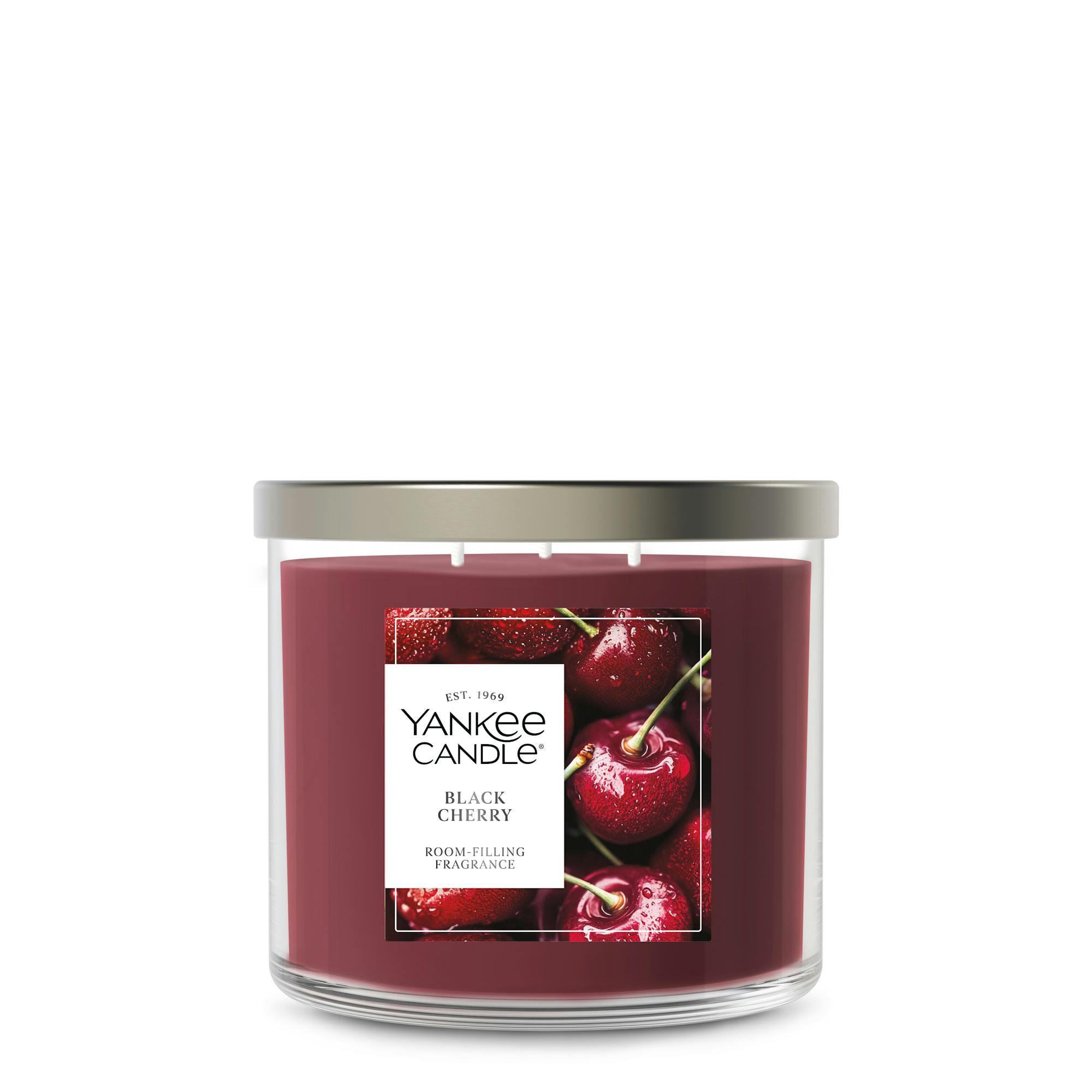 Yankee Candle Black Cherry 3-wick Candle, 14.5 oz
