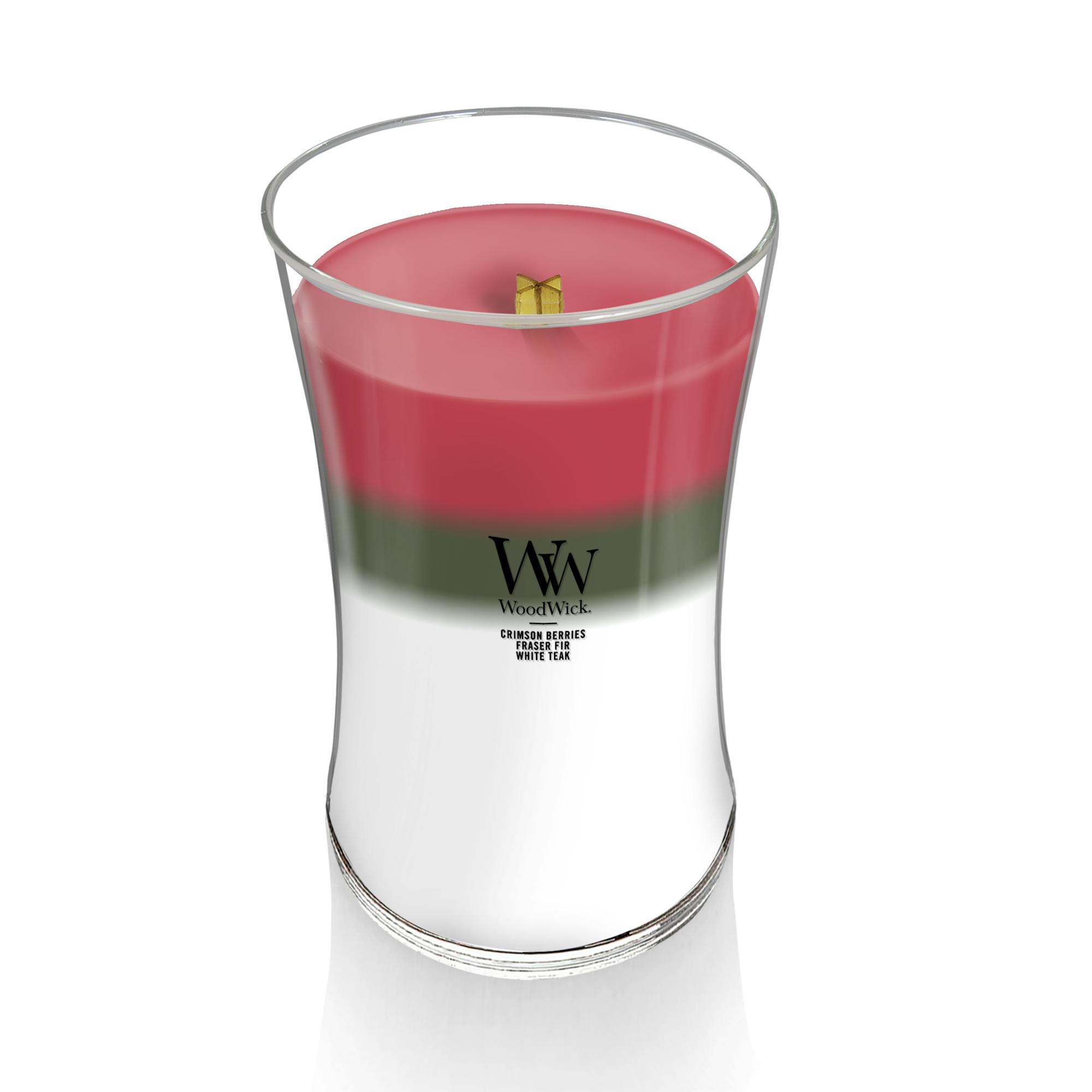 Winter Garland Trilogy WoodWick® Large Hourglass Trilogy Candle