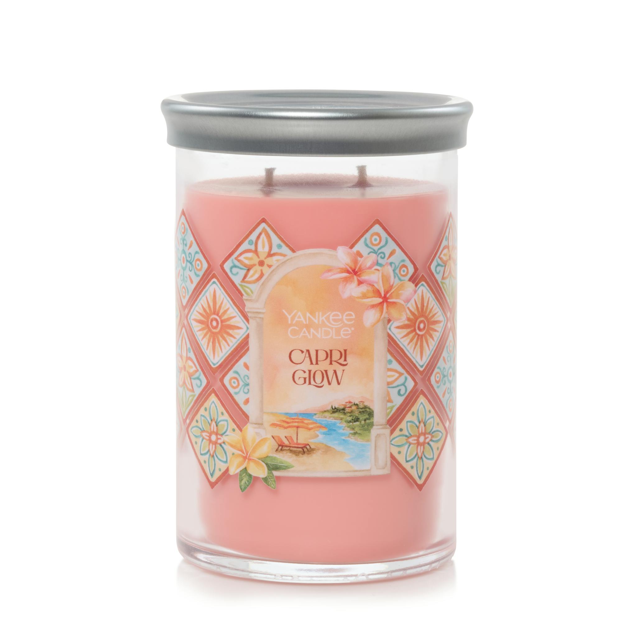 Yankee Candle Capri Glow 20 Oz. Signature Large Tumbler Candle, 20 oz
