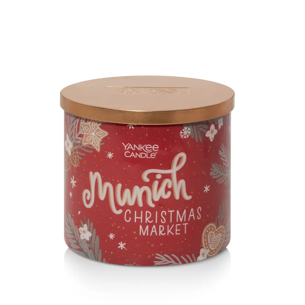 Passport to the Holidays Collection Munich Christmas Market 3-Wick Candle