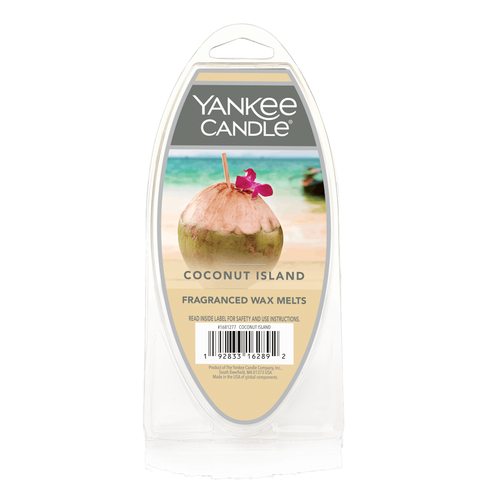 coconut island wax melts 6 packs