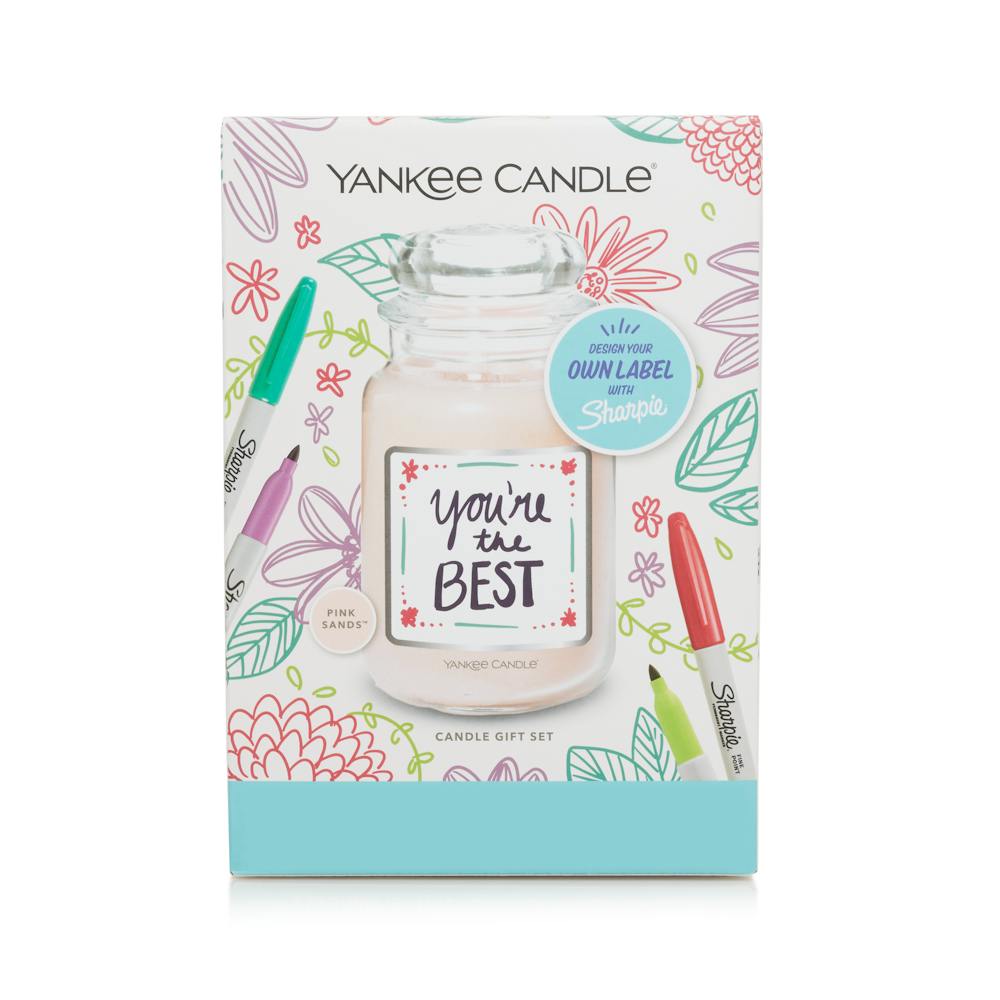 Yankee Candle® x Sharpie® Pink Sands™ Scented Candle DIY Gift Set