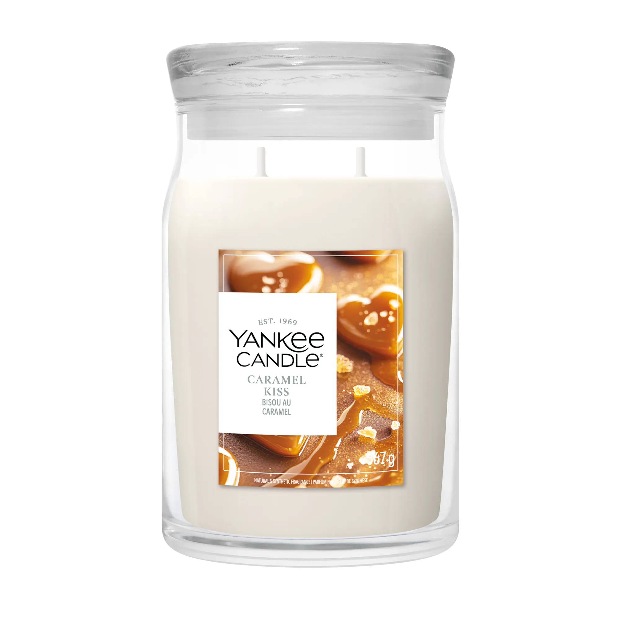 Caramel Kiss Candle Yankee Candle, Neutrals | Sweet & Spicy