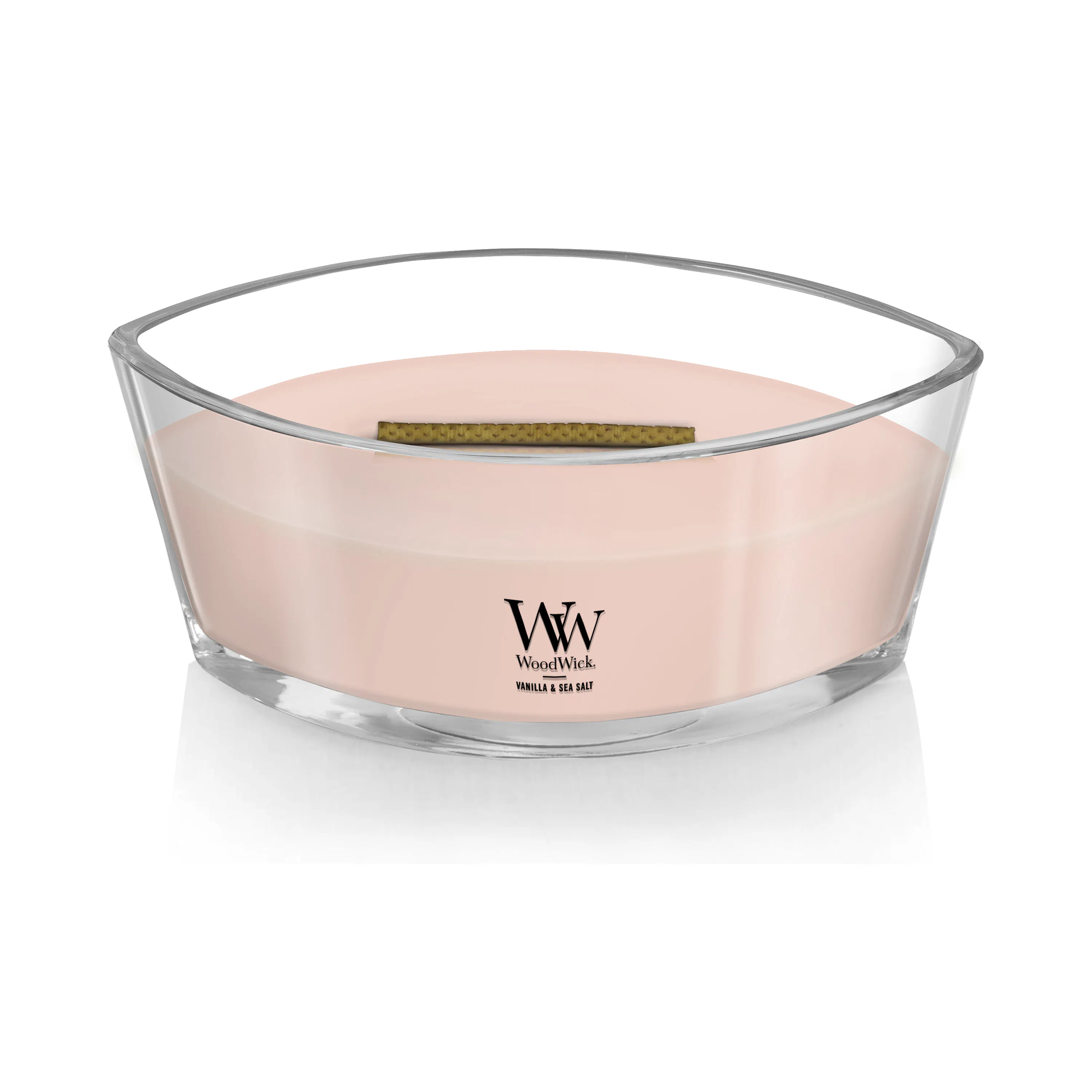 Vanilla & Sea Salt WoodWick® Ellipse Candle - Ellipse Candles