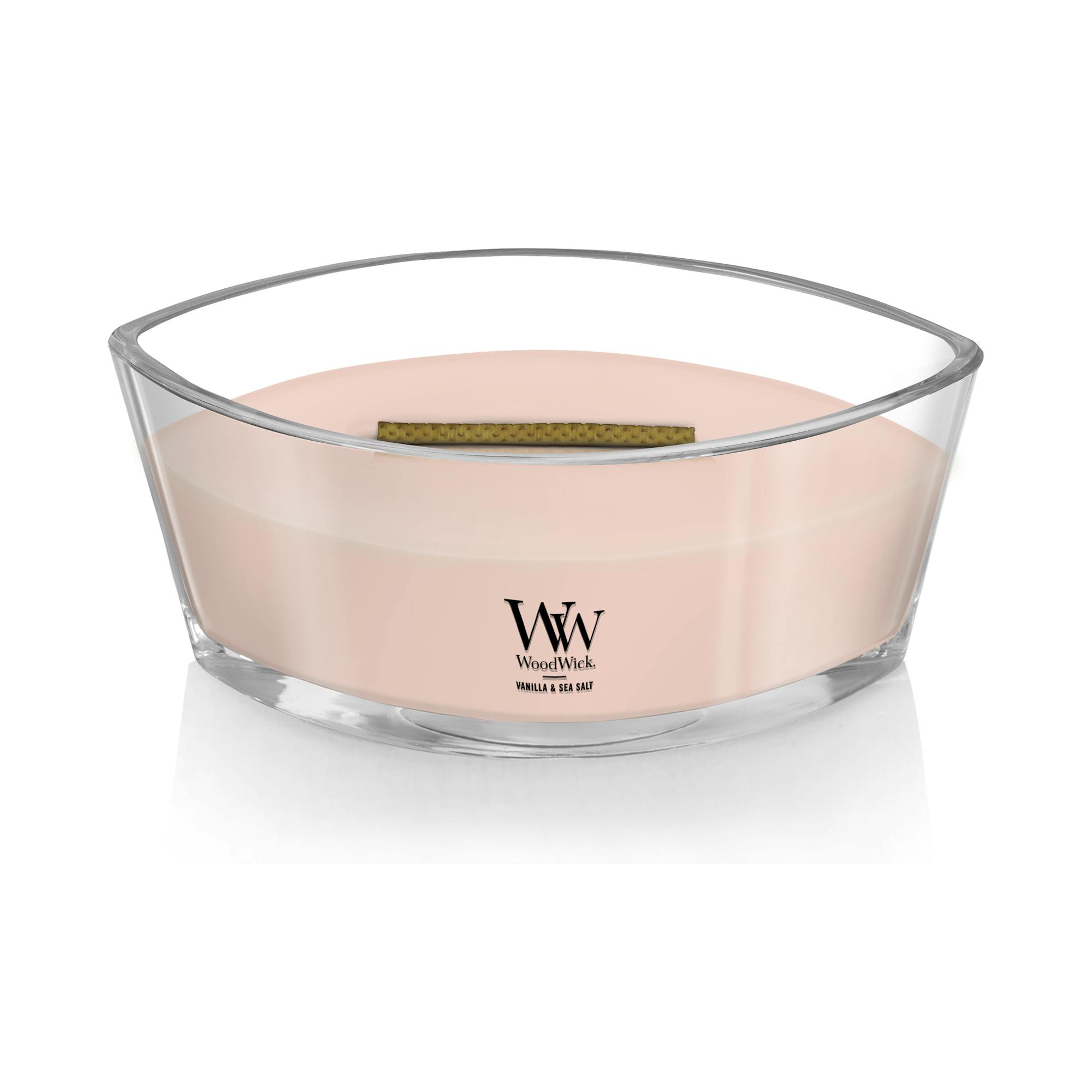 Vanilla & Sea Salt WoodWick® Ellipse Candle - Ellipse Candles