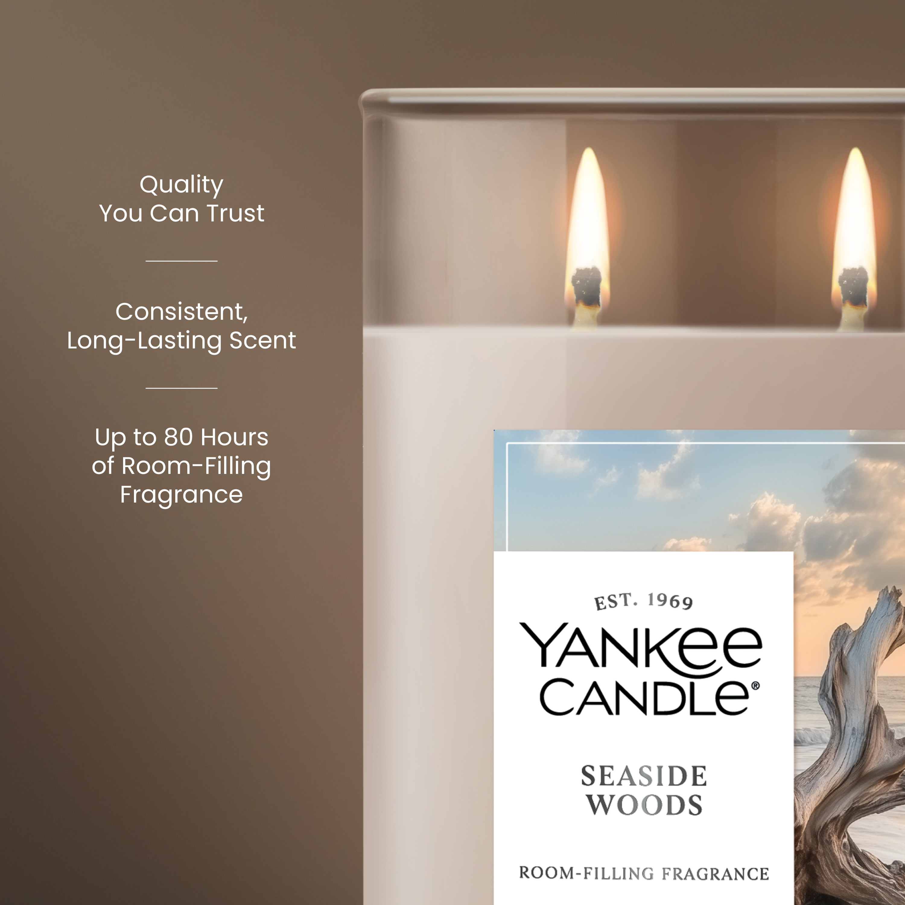 Seaside Woods Large Tumbler Candle - Thumbnail 3