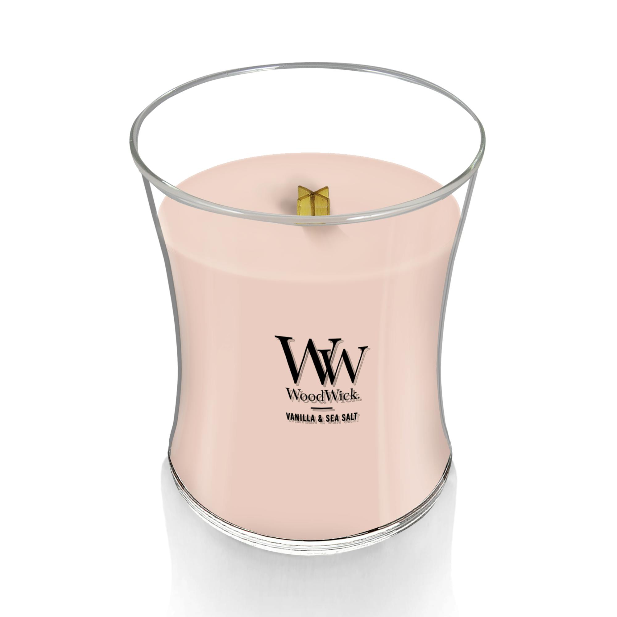 Vanilla & Sea Salt WoodWick® Medium Hourglass Candle - Medium