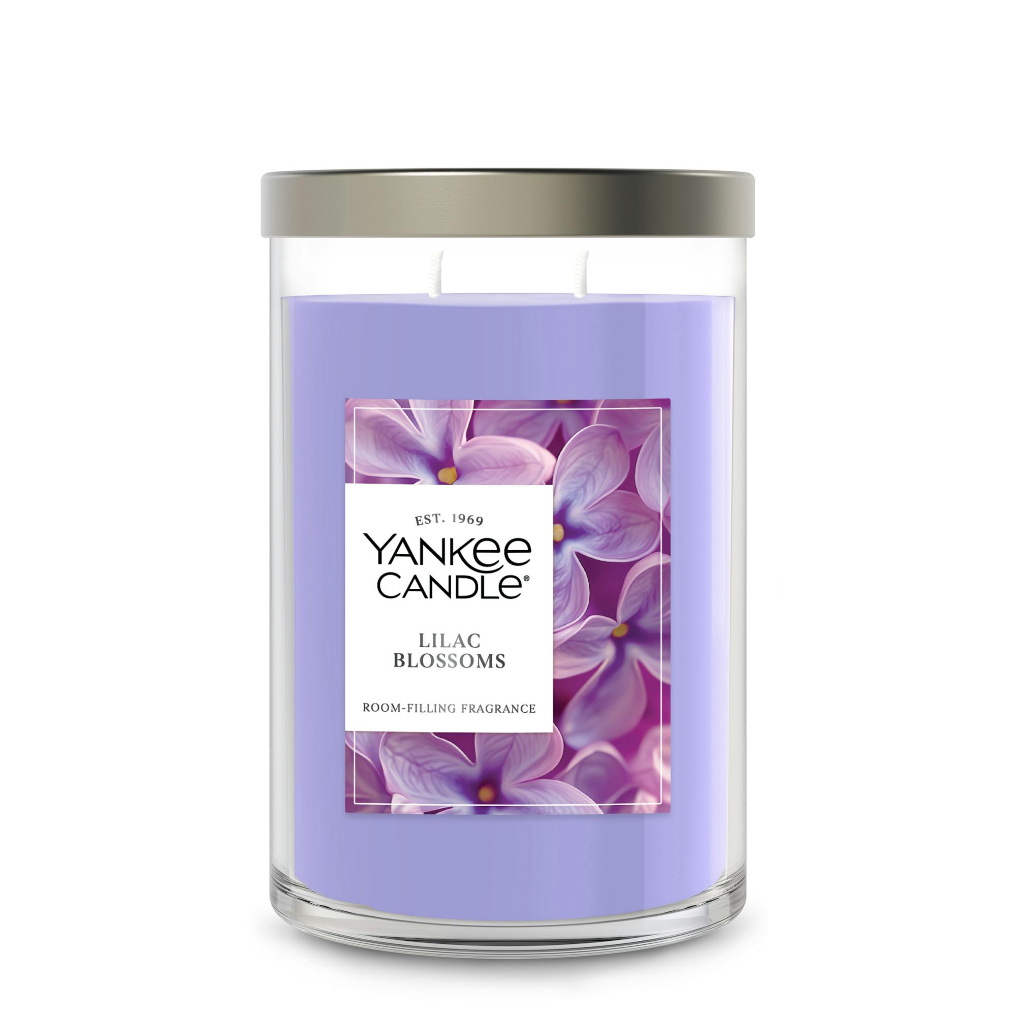 Yankee Candle Lilac Blossoms Large Tumbler Candle, 20 oz In Purple