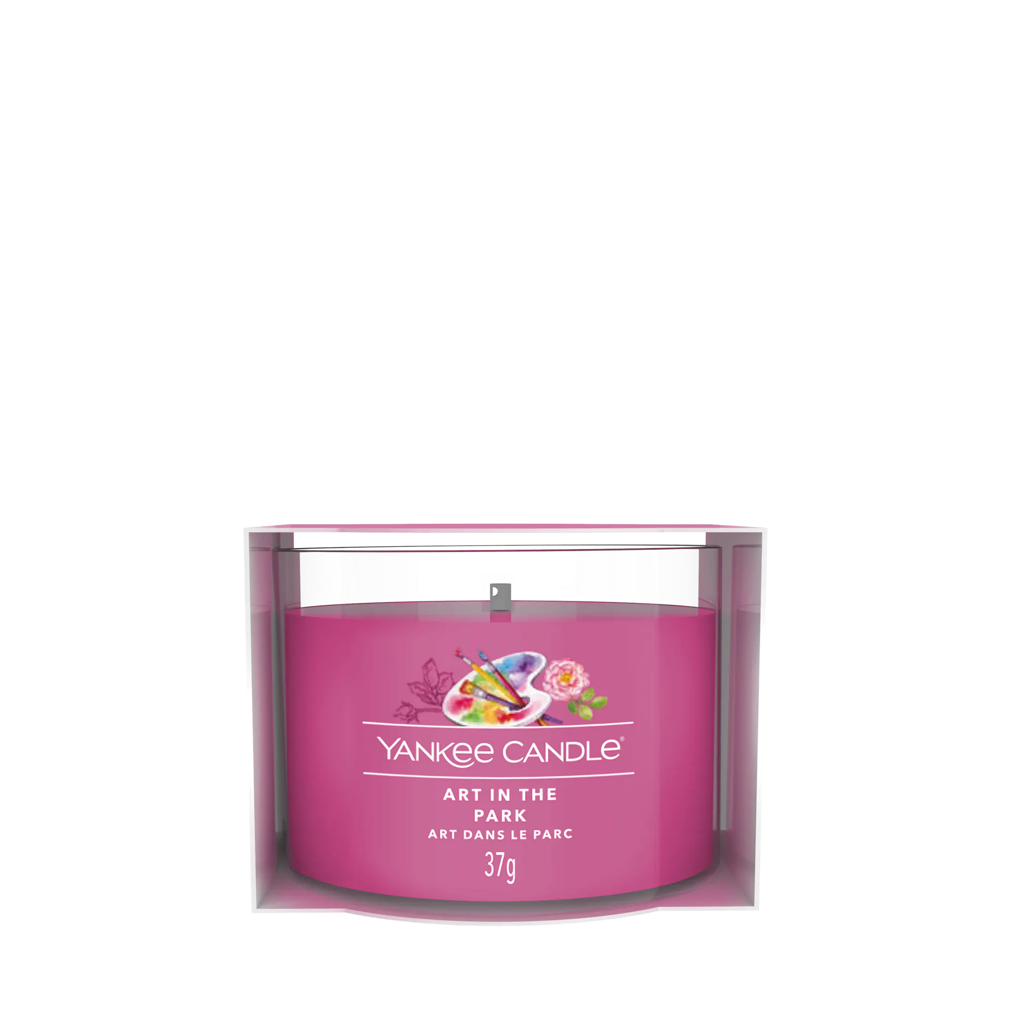 Art in the Park Candle Yankee Candle® Mini, Pink, 5.4cm x 4.4cm | Floral
