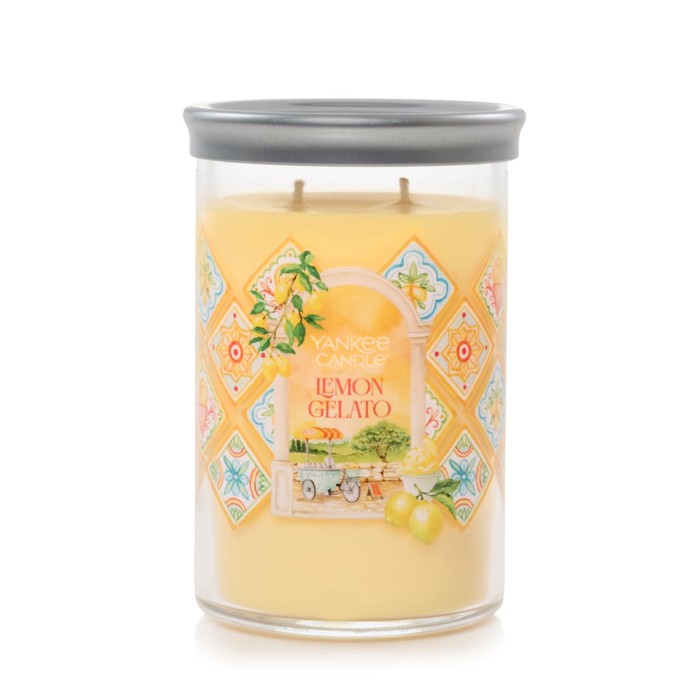 Hello, Italy! Collection Lemon Gelato Signature Large Tumbler Candle