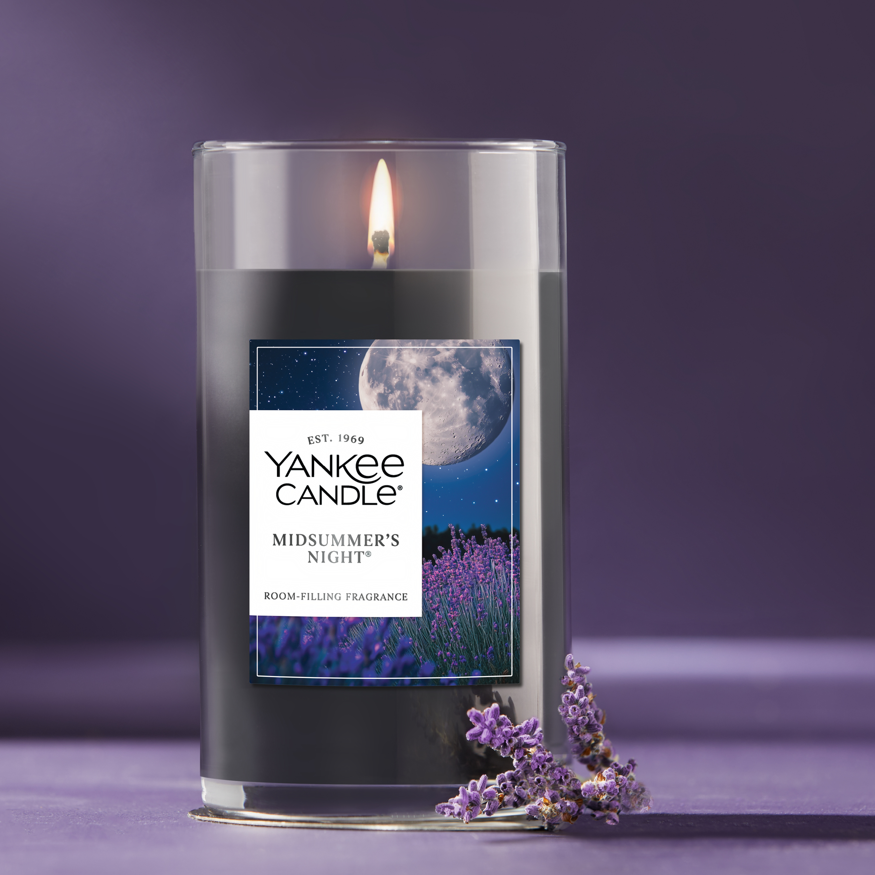 MidSummer's Night Signature Medium Pillar Candle