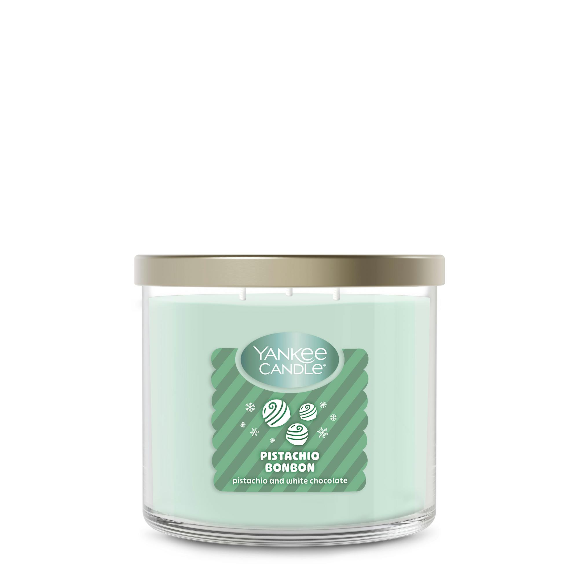 Yankee Candle Pistachio Bonbon 3-wick Candle, 14.5 oz In Green