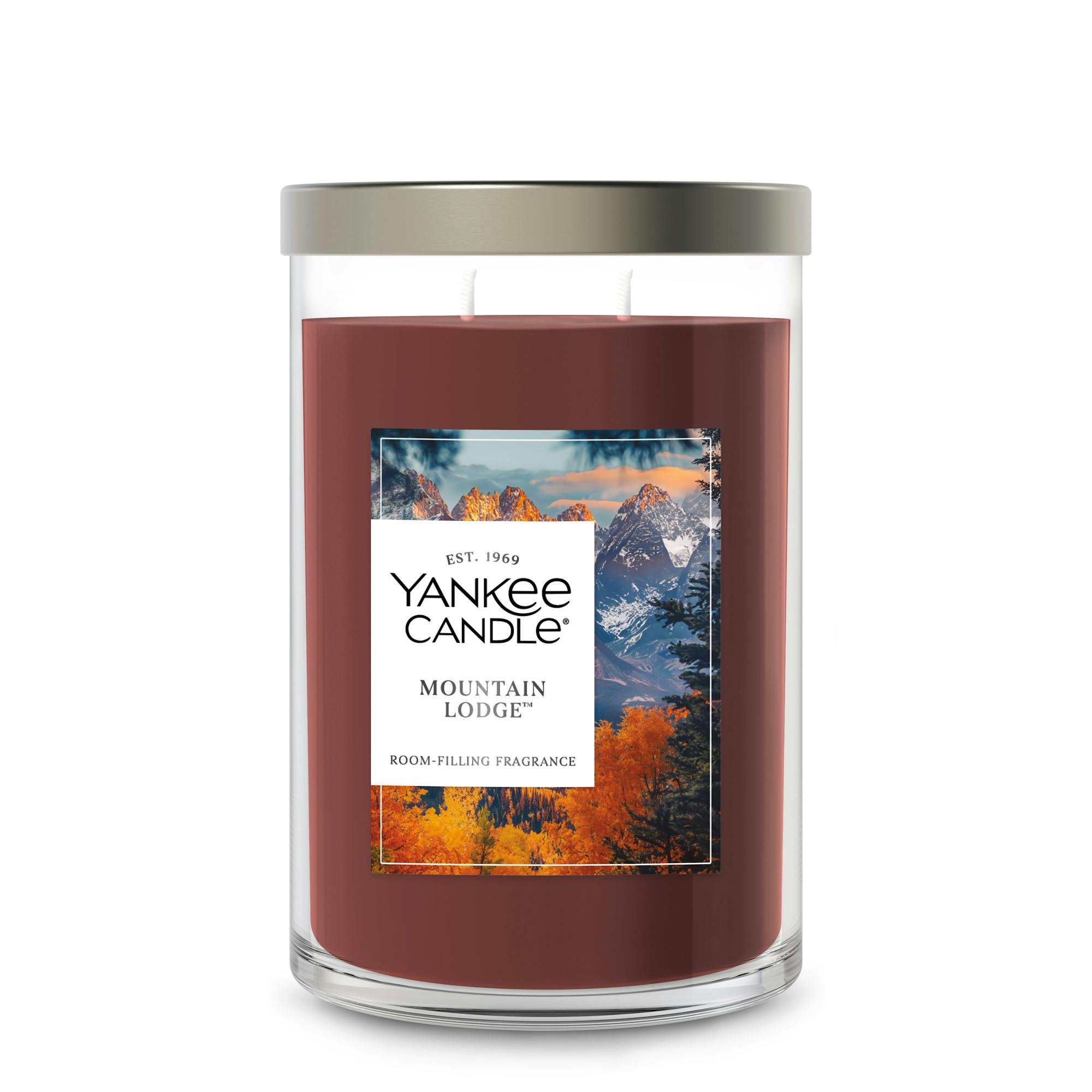 Yankee Candle Mountain Lodge Large Tumbler Candles, 20 oz