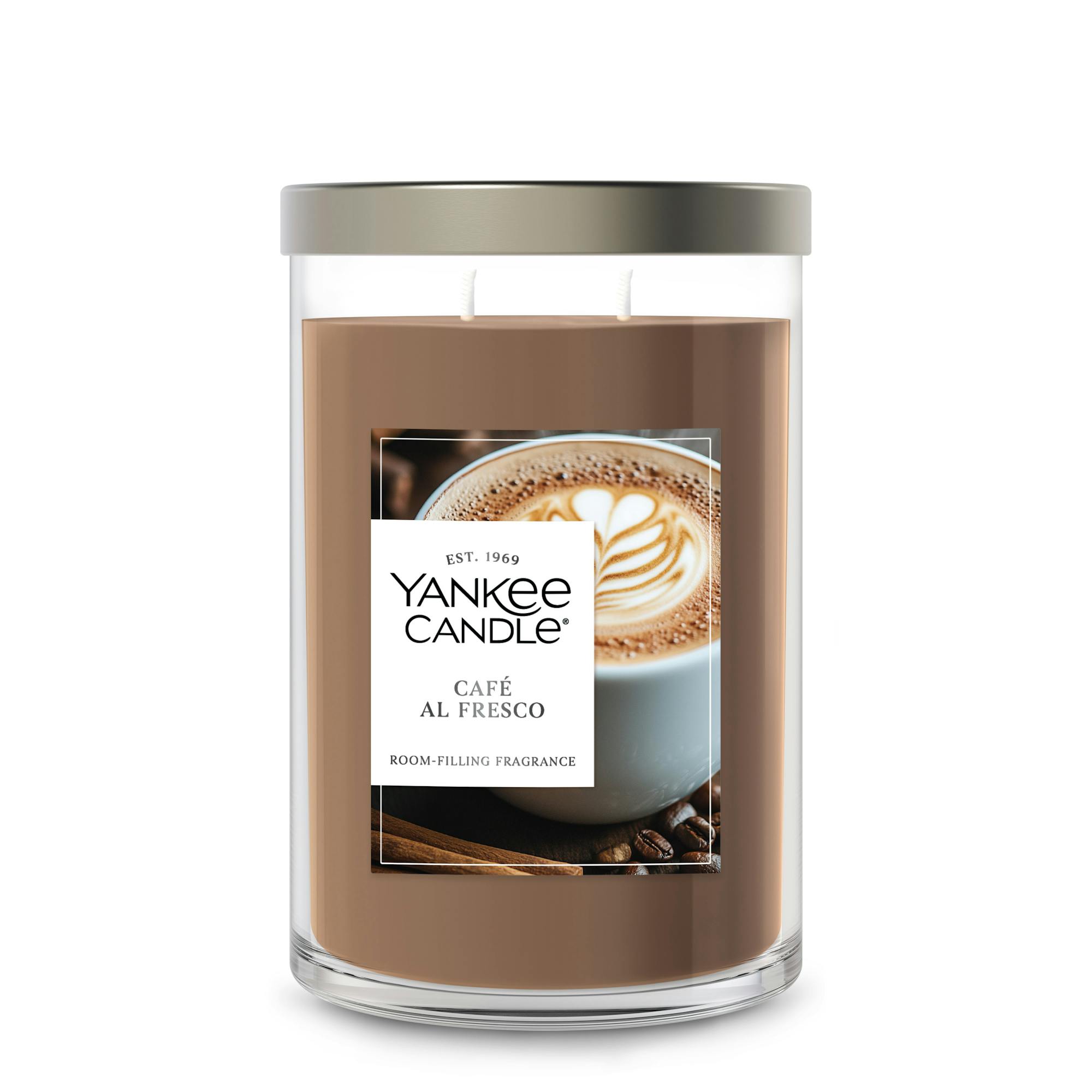Yankee Candle Cafe Al Fresco Large Tumbler Candles, 20 oz In Brown