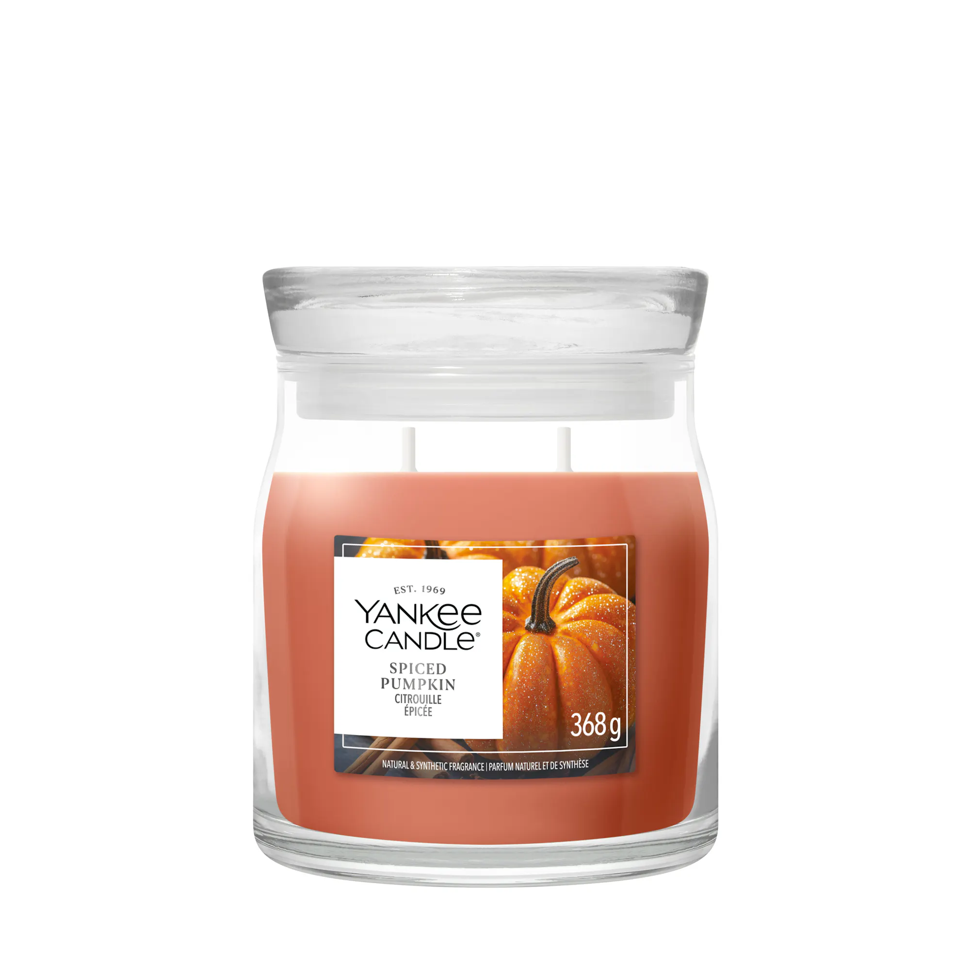 Spiced Pumpkin Candle Yankee Candle, Orange | Sweet & Spicy