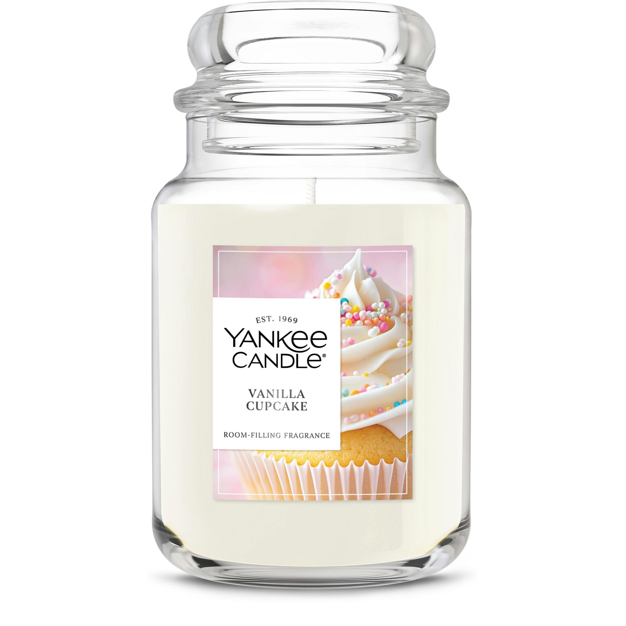 Yankee Candle Vanilla Cupcake Original Large Jar Candles, 22 oz In Neutral