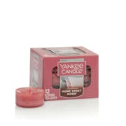 home sweet home tea light candles