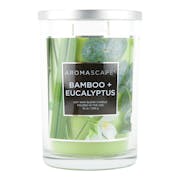 bamboo eucalyptus aromascape collection large jar candle