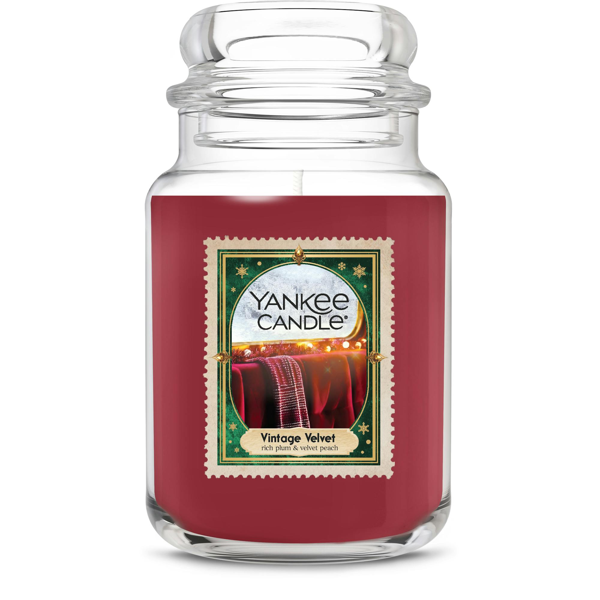 Yankee Candle Vintage Velvet Original Large Jar Candle, 22 oz