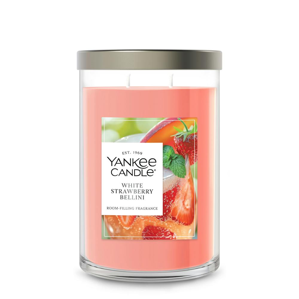 White Strawberry Bellini Yankee Candle - Main Image