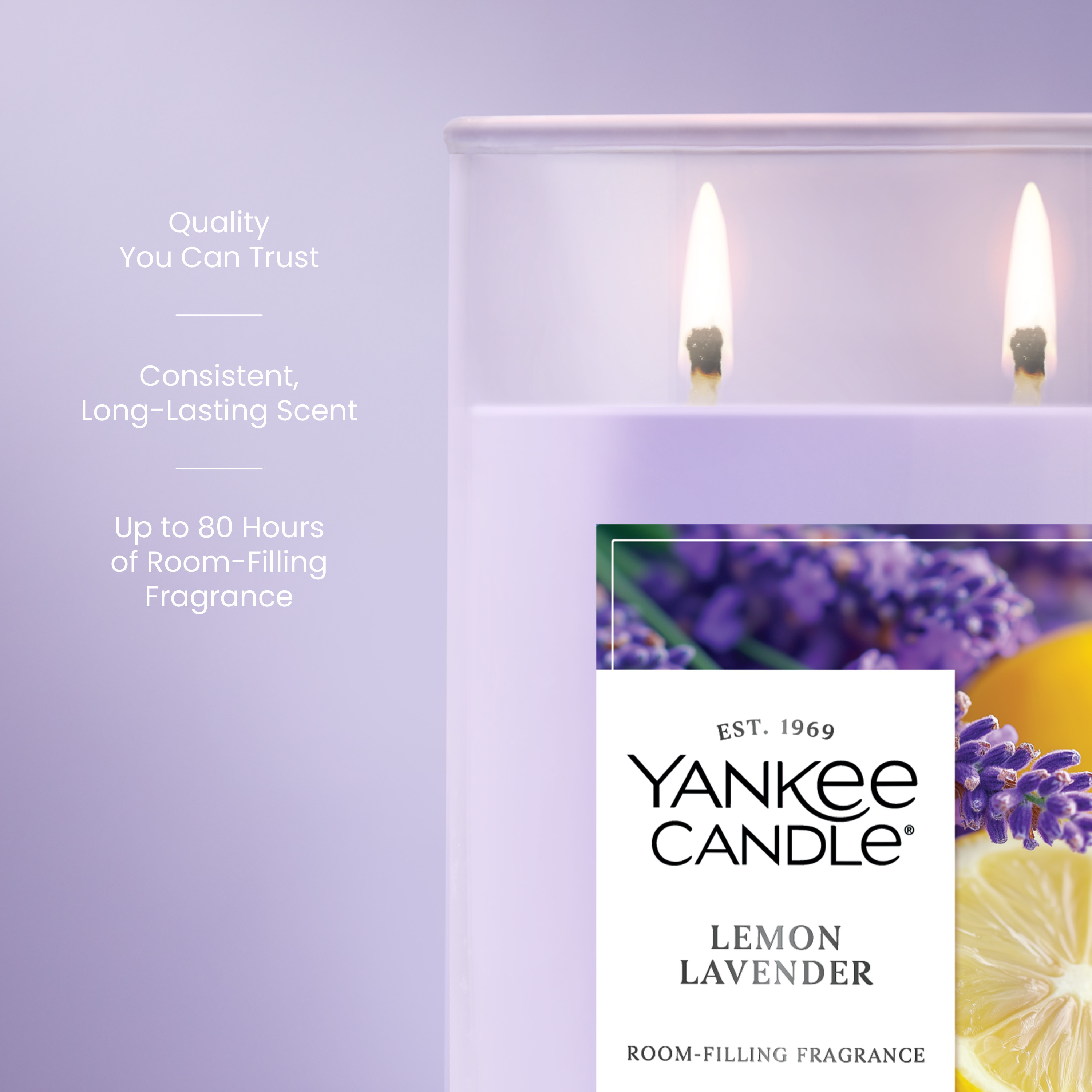 Yankee Candle Lemon Lavender Large Tumbler Candle